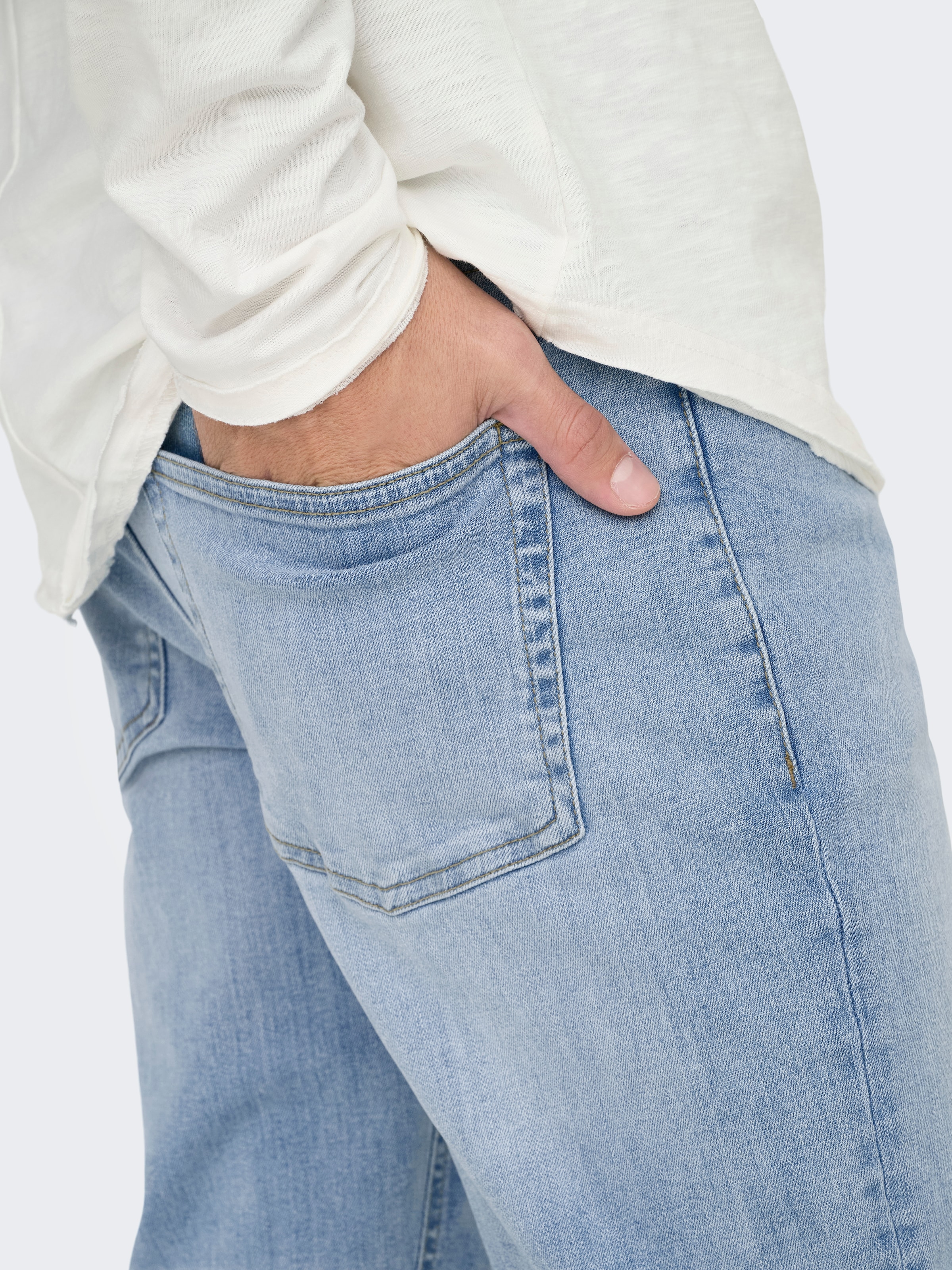 ONLY & SONS Regular-fit-Jeans »ONSWEFT REG. BOX AZG DNM MU OTL«