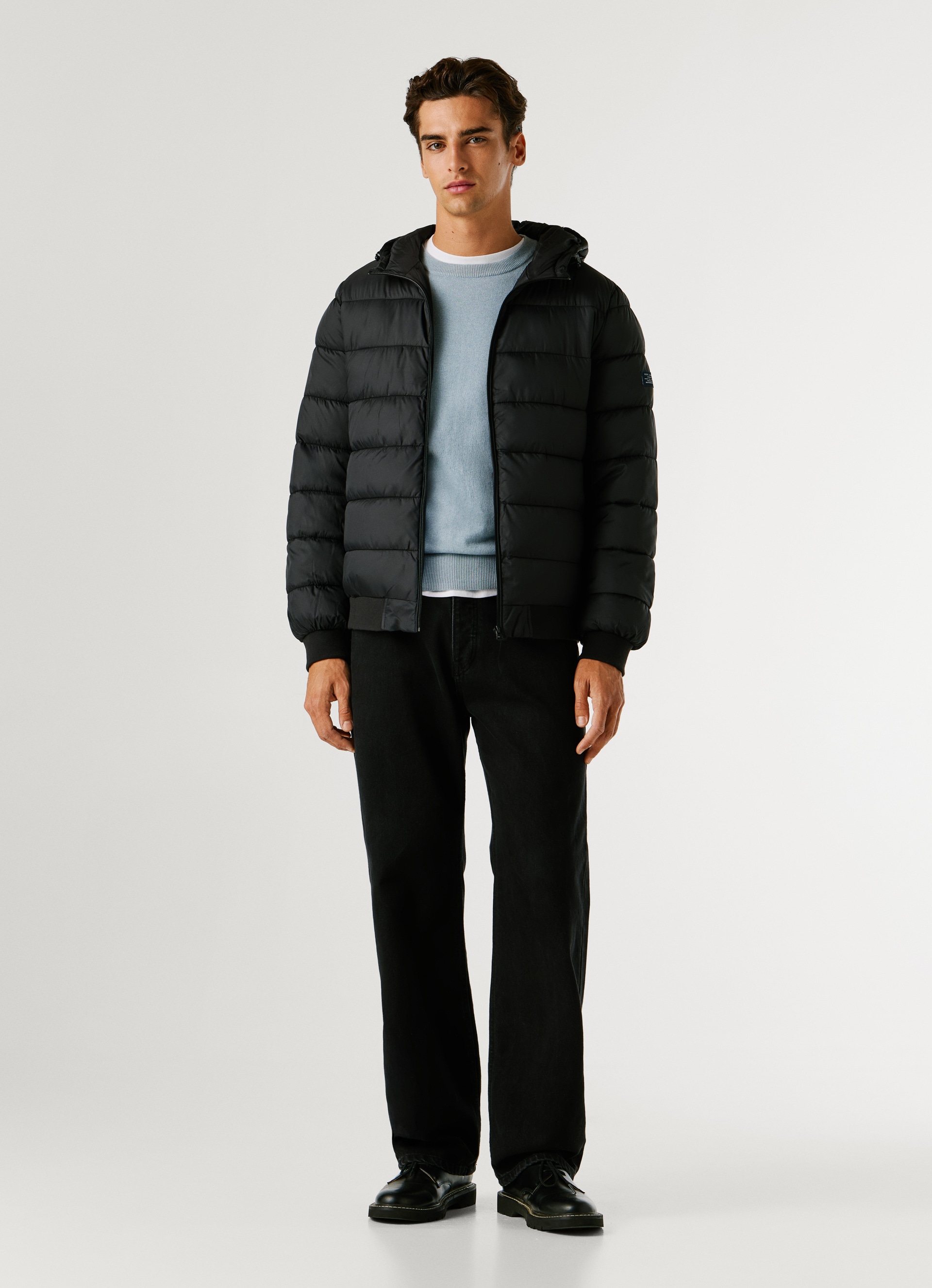 Pepe Jeans Veste matelassée »PUFFER HOOD« mit Kapuze Regular Fit mit Kapuze