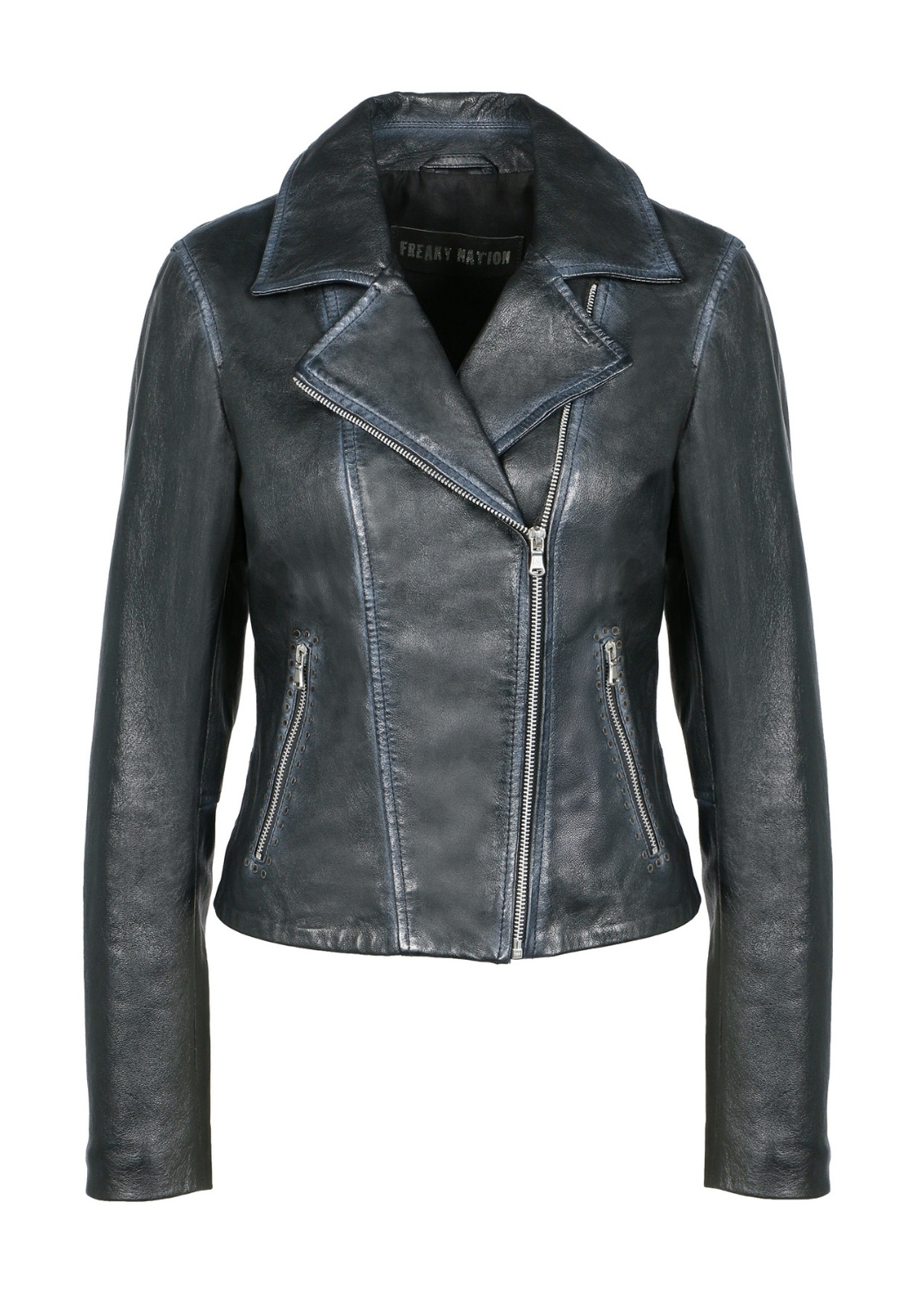 Freaky Nation Lederjacke »Lederjacke-FN«