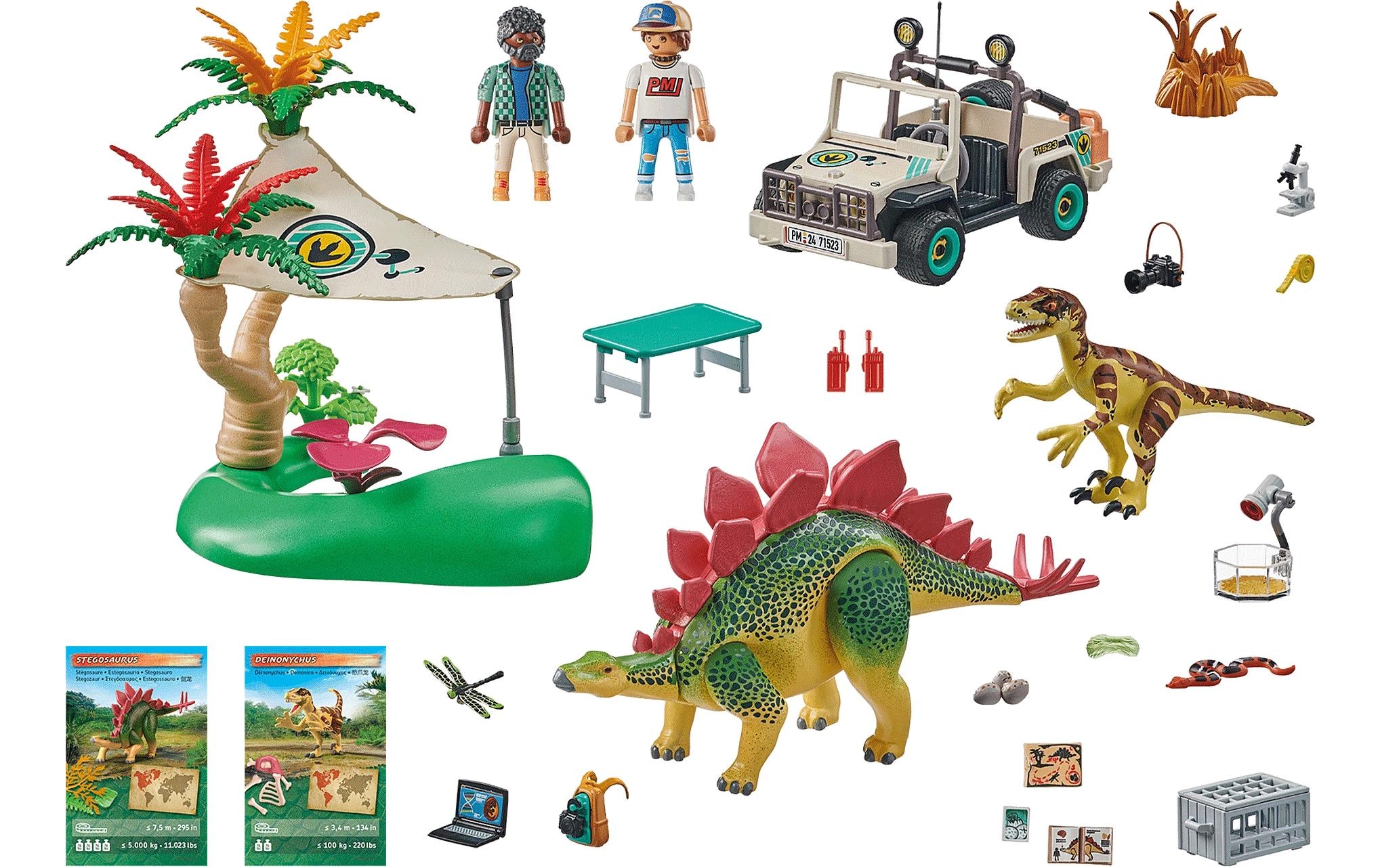 Playmobil® Spielbausteine »Dinos Forschungscamp mit Dinos 71523«