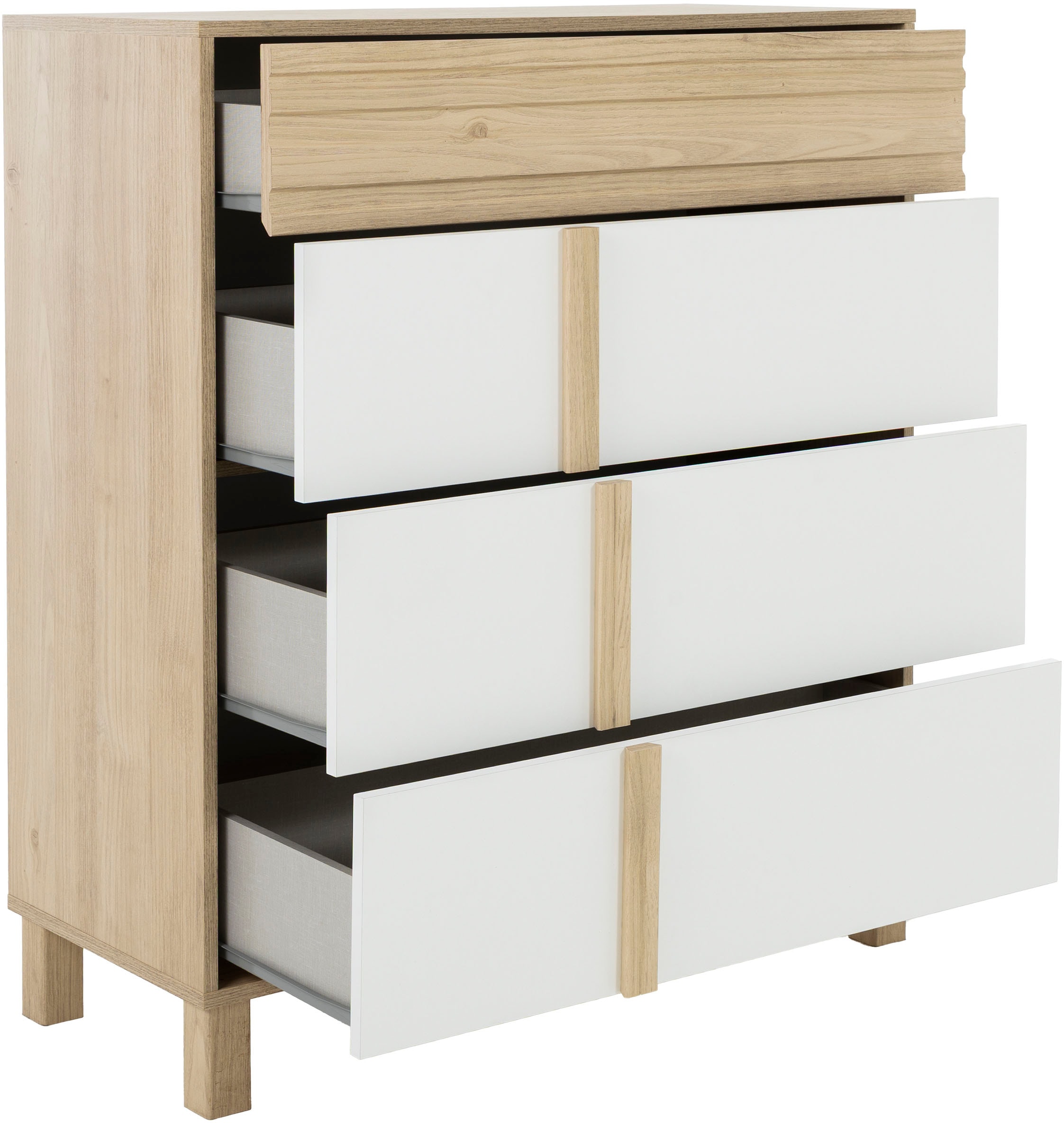 Gami Commode »ARIA« 1 cuis tlg. Eine praktische Kommode mit 4 grossen Schubladen.