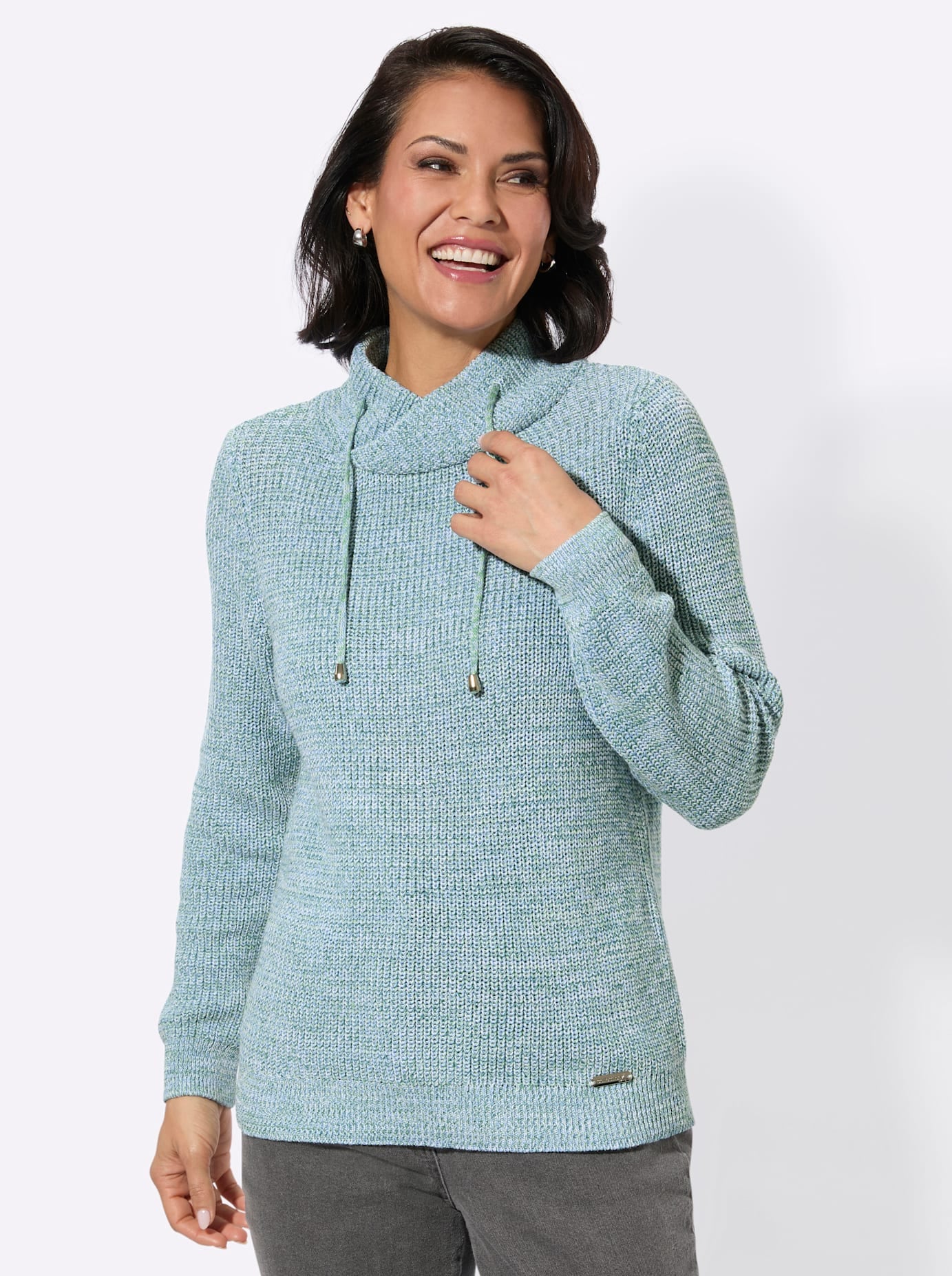  Pull à col montant »Stehkragen-Pullover«