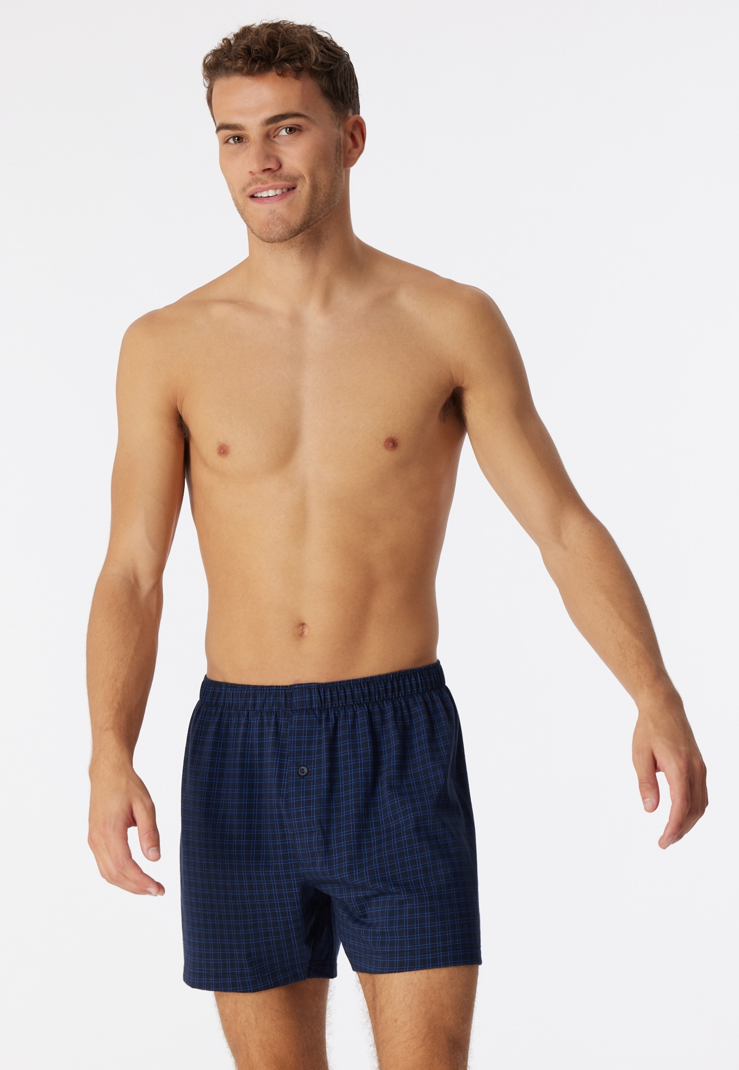 Schiesser Boxers »Cotton Casual« avec poche, à carreaux