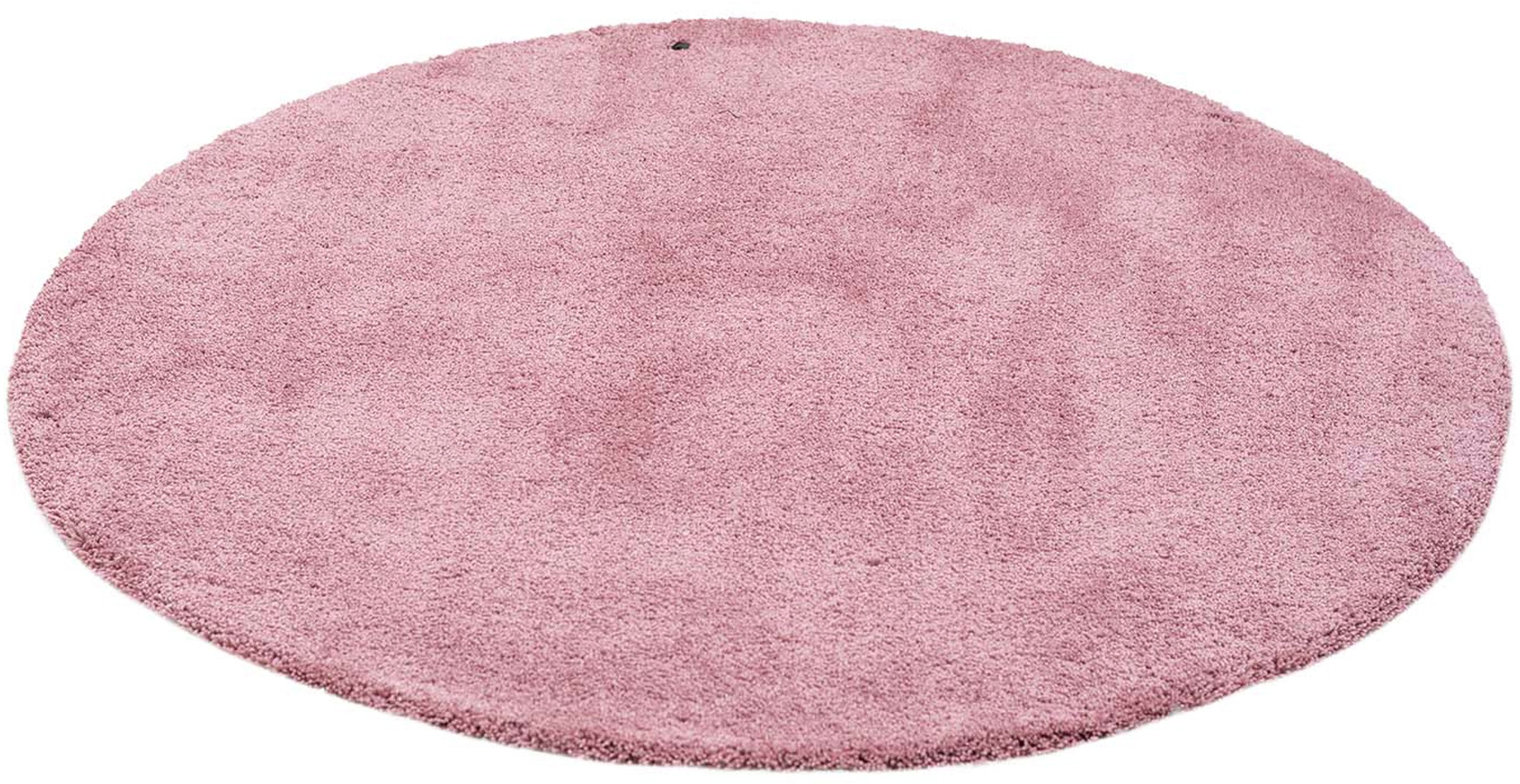 TOM TAILOR HOME Hochflor-Teppich »Shaggy Teppich Cozy« rund 25 mm Höhe Uni Farben, auch in Pastell Farben, weich & kuschelig
