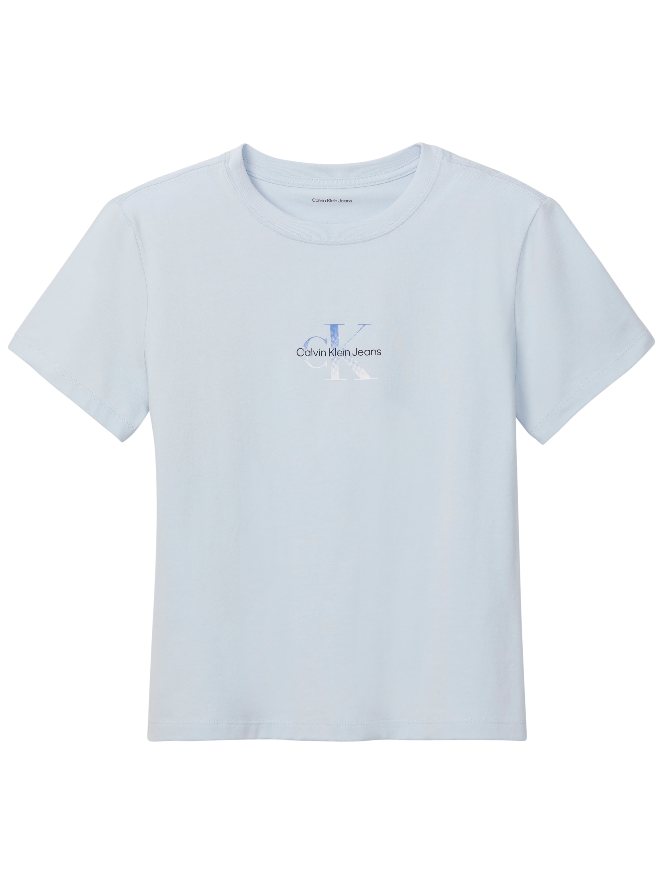 Calvin Klein Jeans T-Shirt »GRADIENT MONOLOGO SLIM TEE« Regular fit mit Rundhalsausschnitt