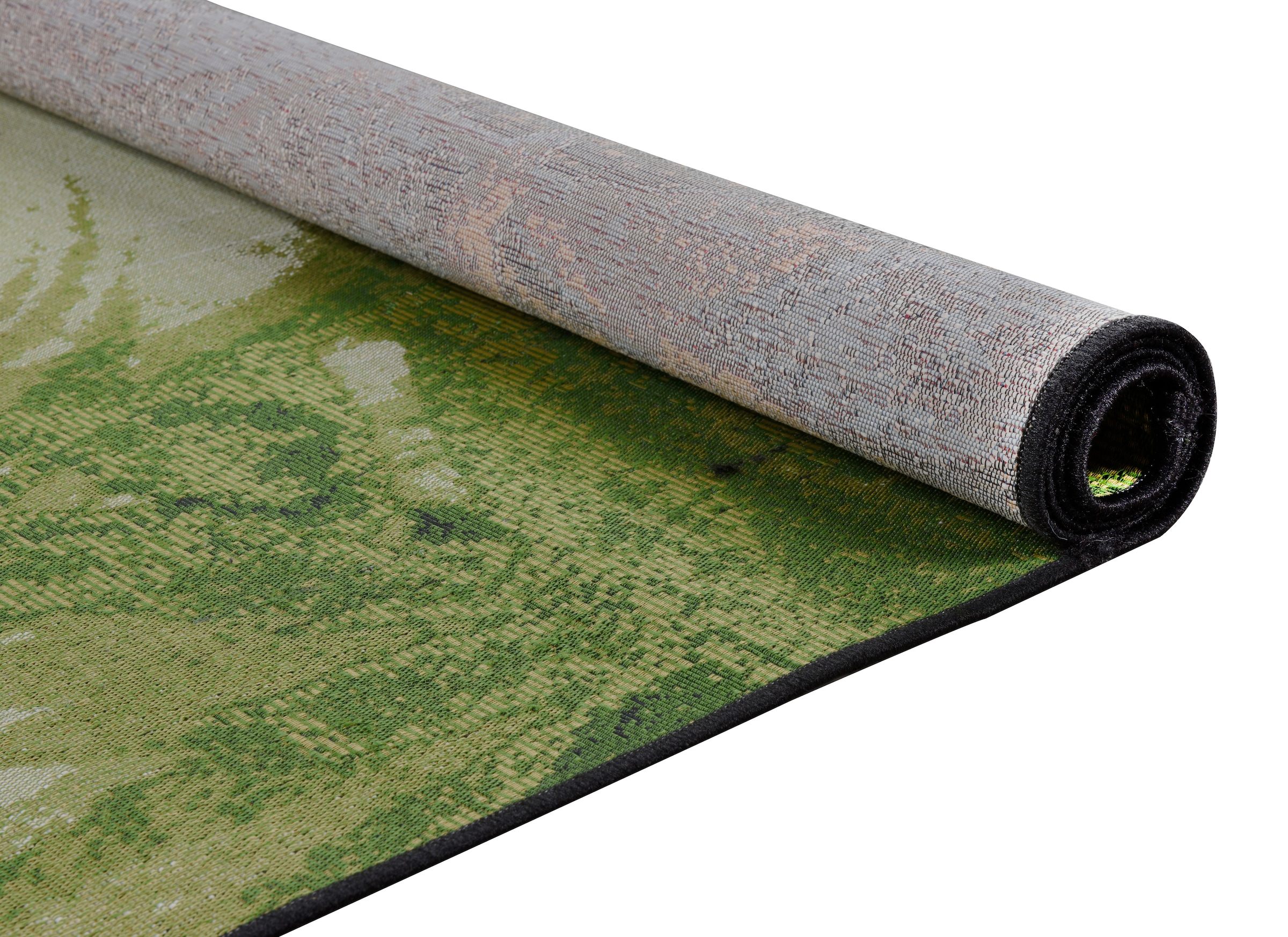 TOM TAILOR HOME Tapis »Garden Palm« Rectangulaire 3 mm Höhe Flachgewebe, In- und Outdoor geeignet, Wohnzimmer