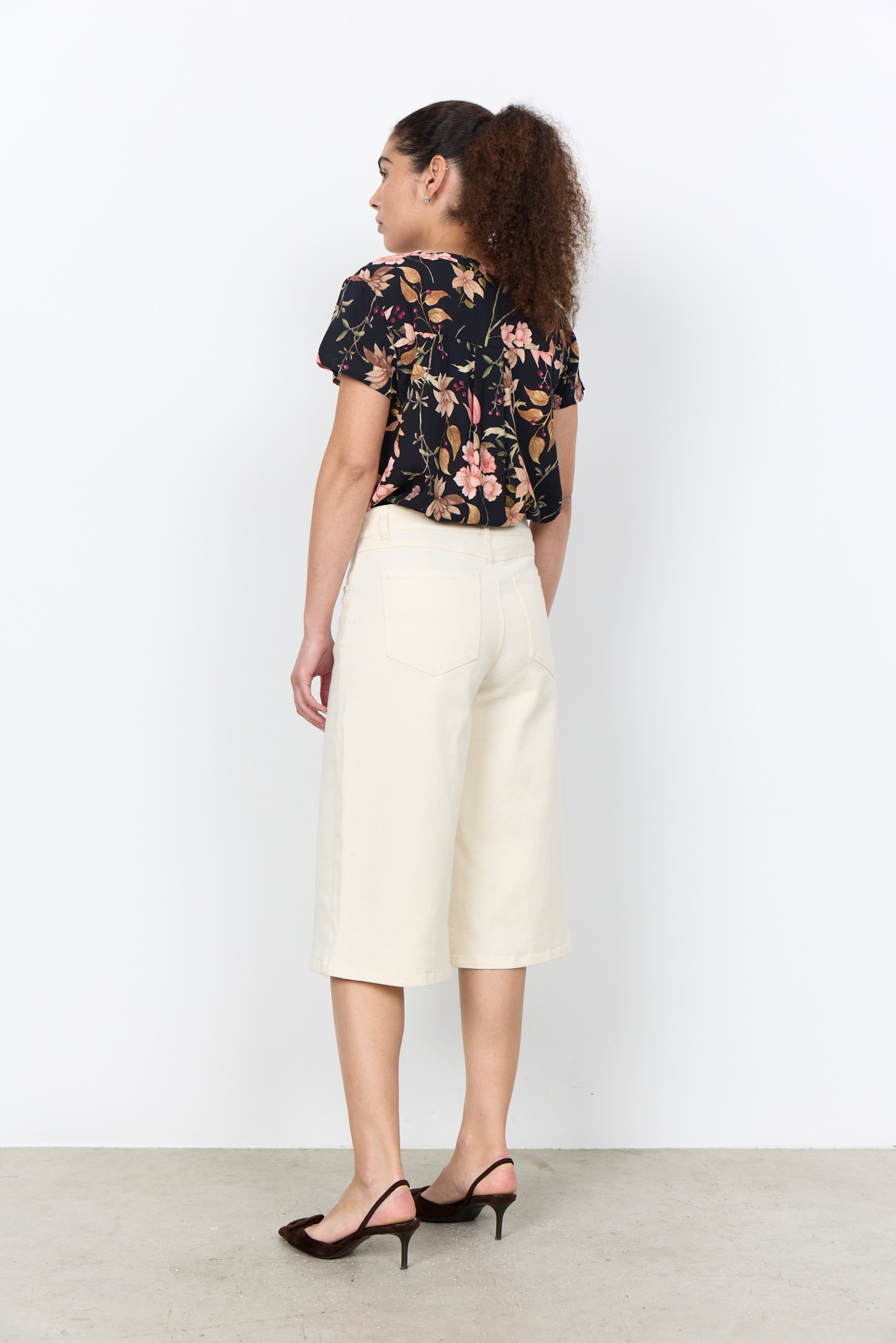 soyaconcept Chemisier à chemise »SC-GRACE 1« Viscose, fleurie