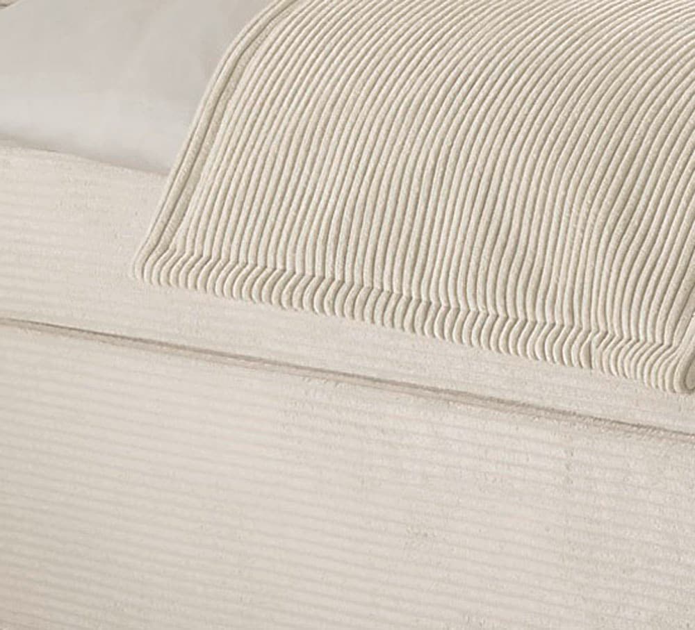 hapo Lit boxspring »Hana, in verschiedenen Breiten und Härtegraden erhältlich« lit recouvert de tissu velouté, incl. surmatelas