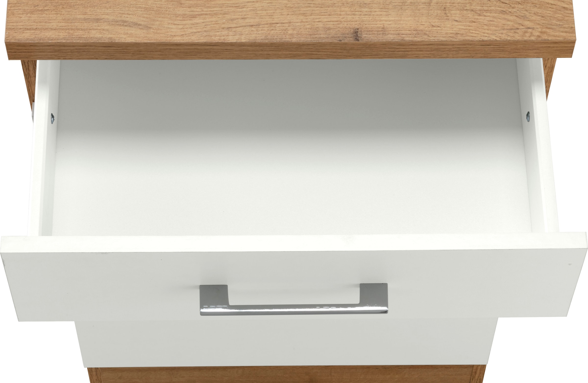 KOCHSTATION Auszugsunterschrank »KS-Colmar« 50 cm, mit Metallgriff, alles sofort greifbar dank zwei grosser Auszüge