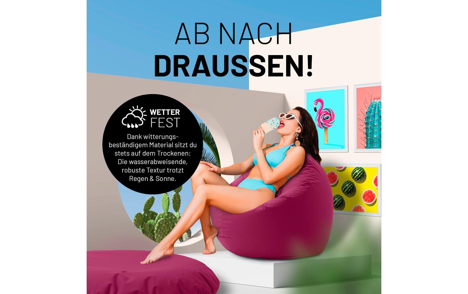 Lumaland Pouf »2 in 1 300 l«