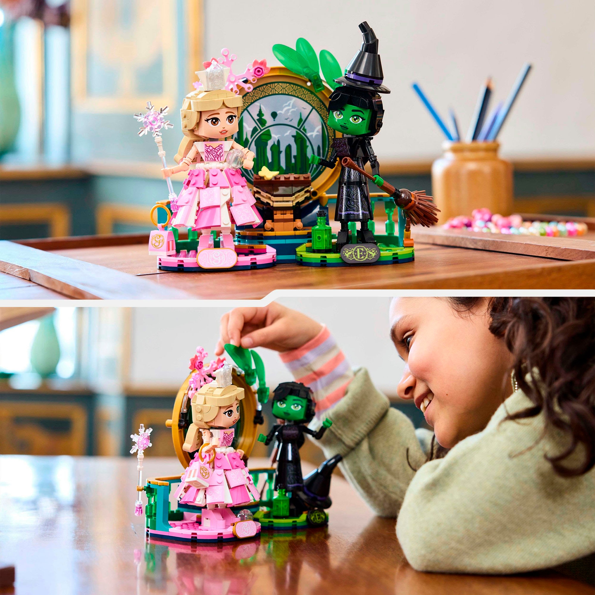 LEGO® Konstruktionsspielsteine »Elphaba und Glinda (75682), LEGO Wicked« Made in Europe