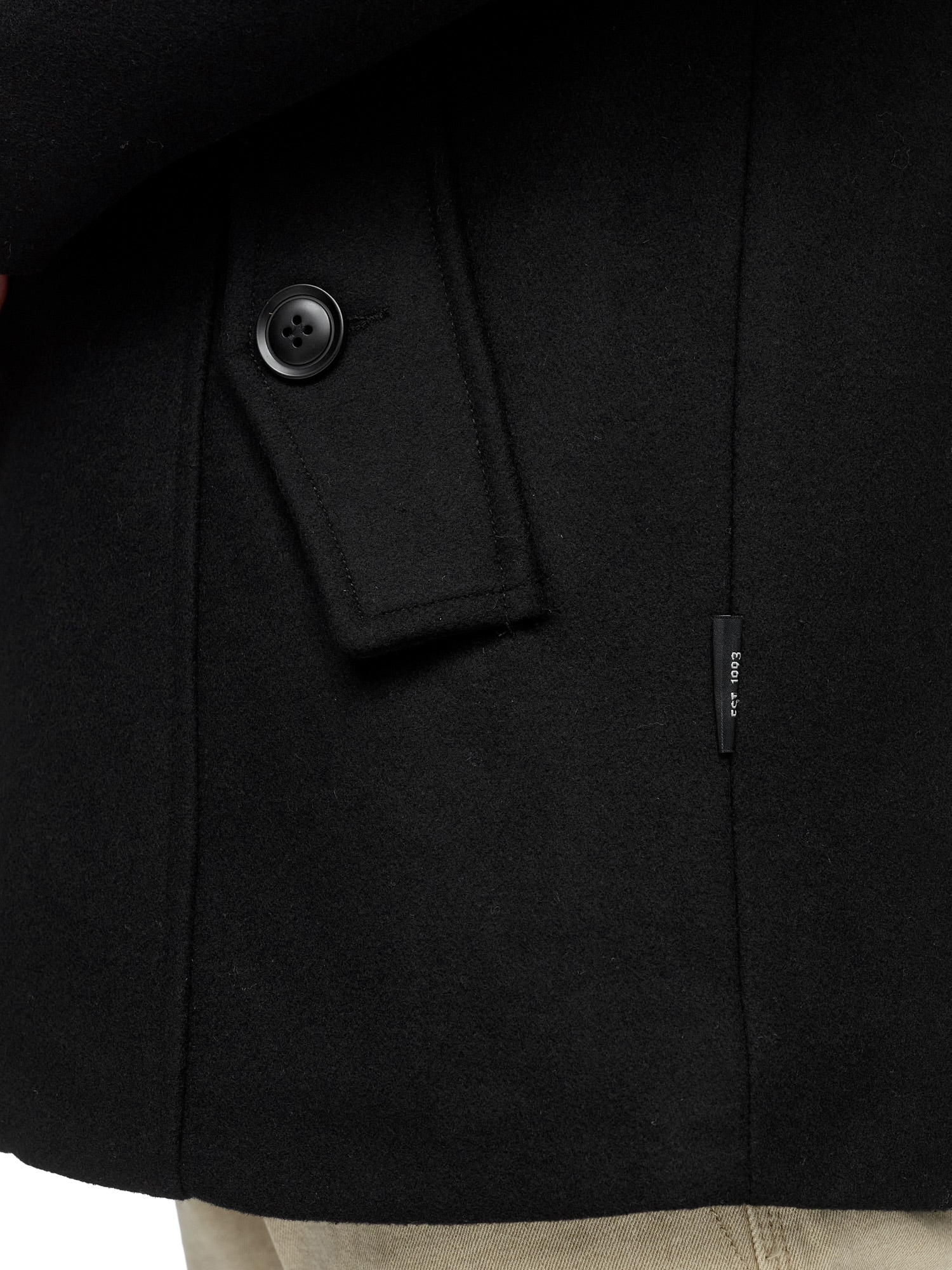 Indicode Veste en laine »INLunik« ohne Kapuze