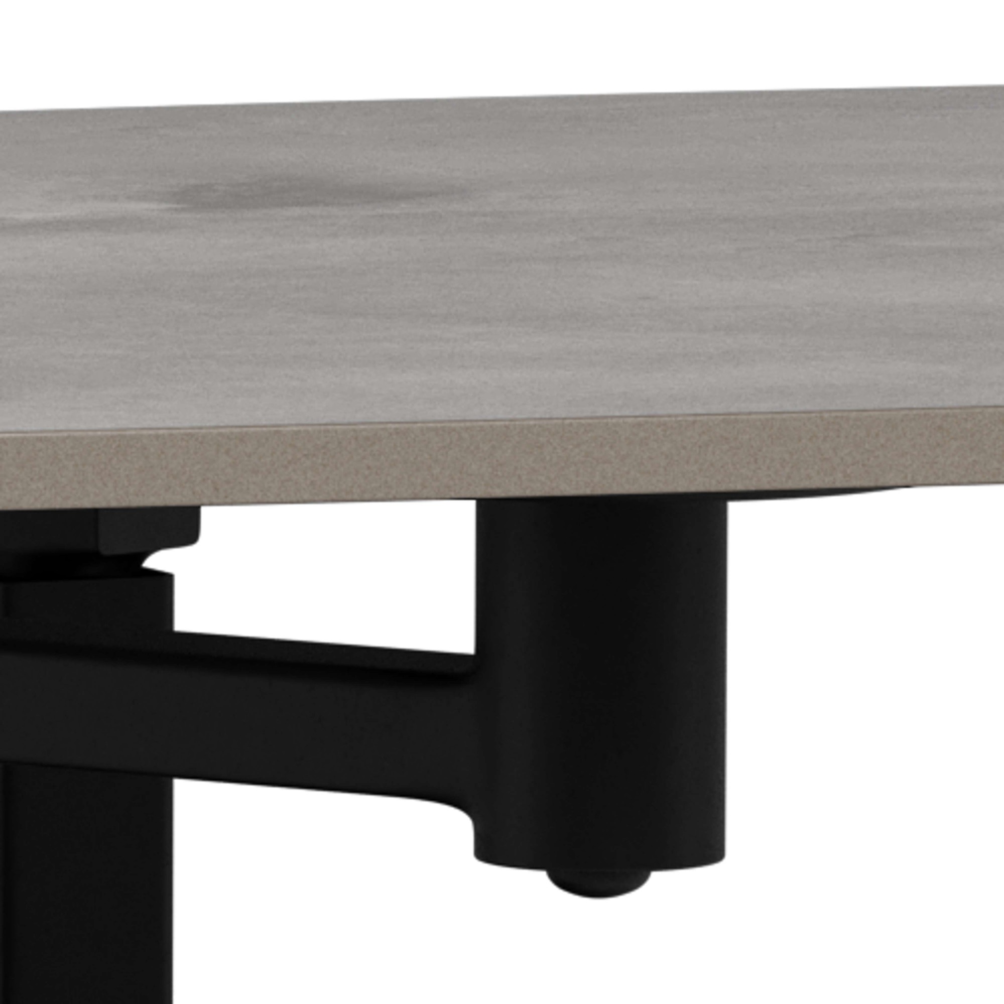 ACTONA GROUP Table basse »Carballo« table, grise, rotation,122x70x40cm