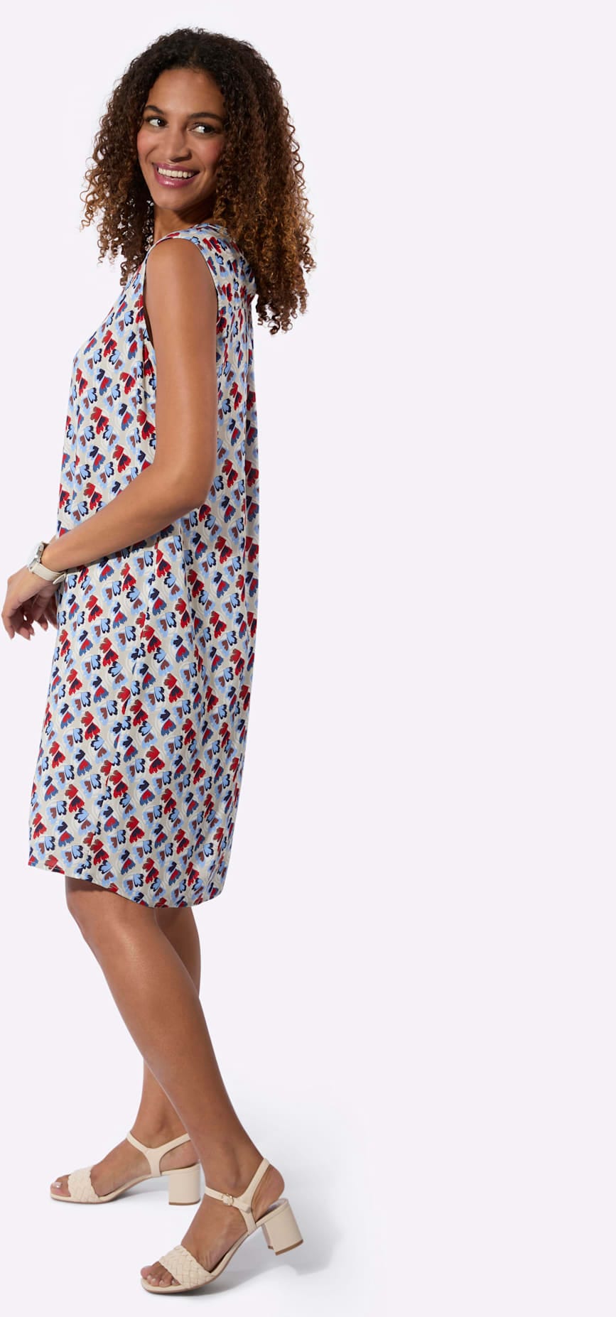 Inspirationen Druckkleid »Druck-Kleid«