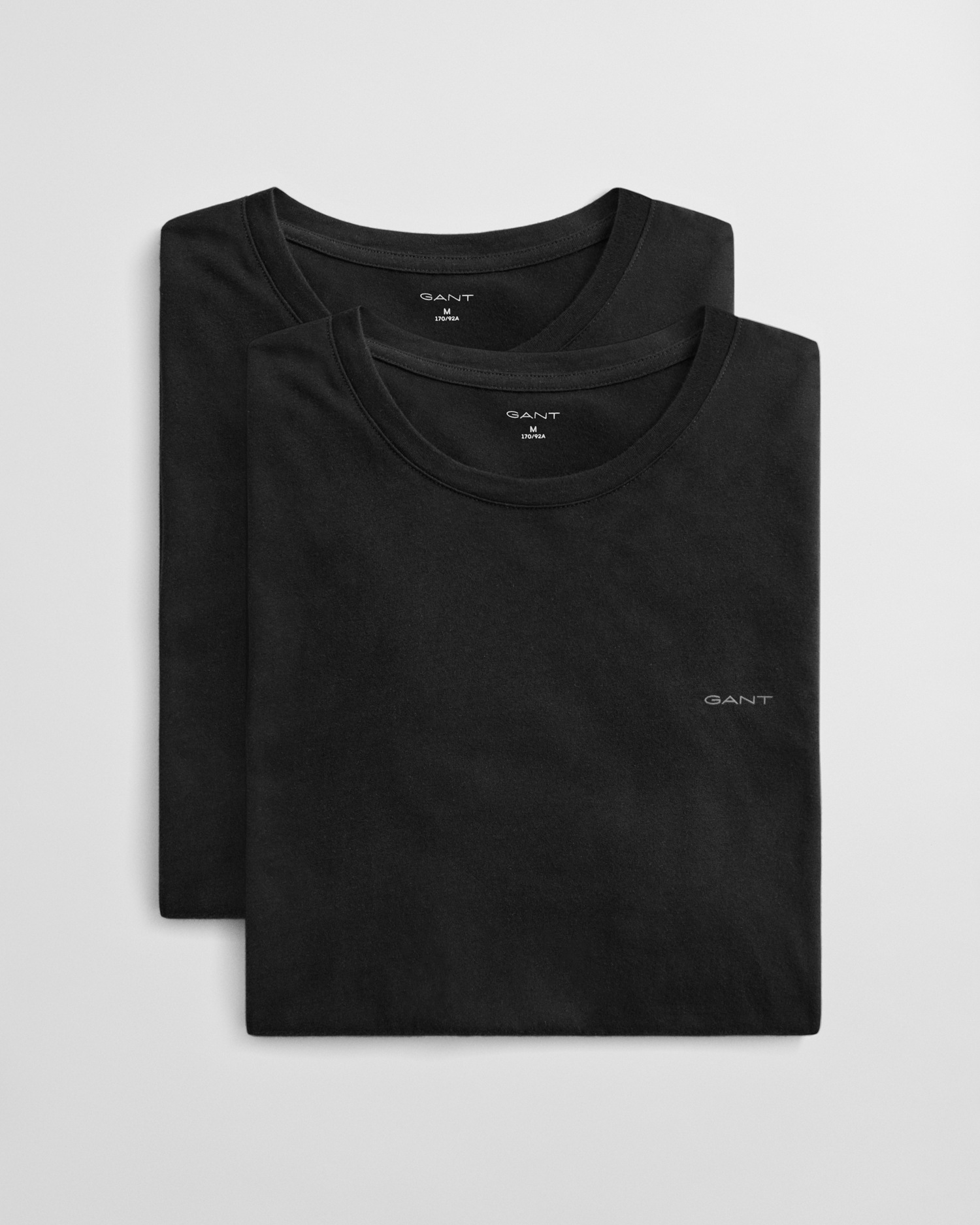 Gant T-shirt à manches courtes »C-NECK T-SHIRT 2-PACK«, Mit Rundhalsausschnitt
