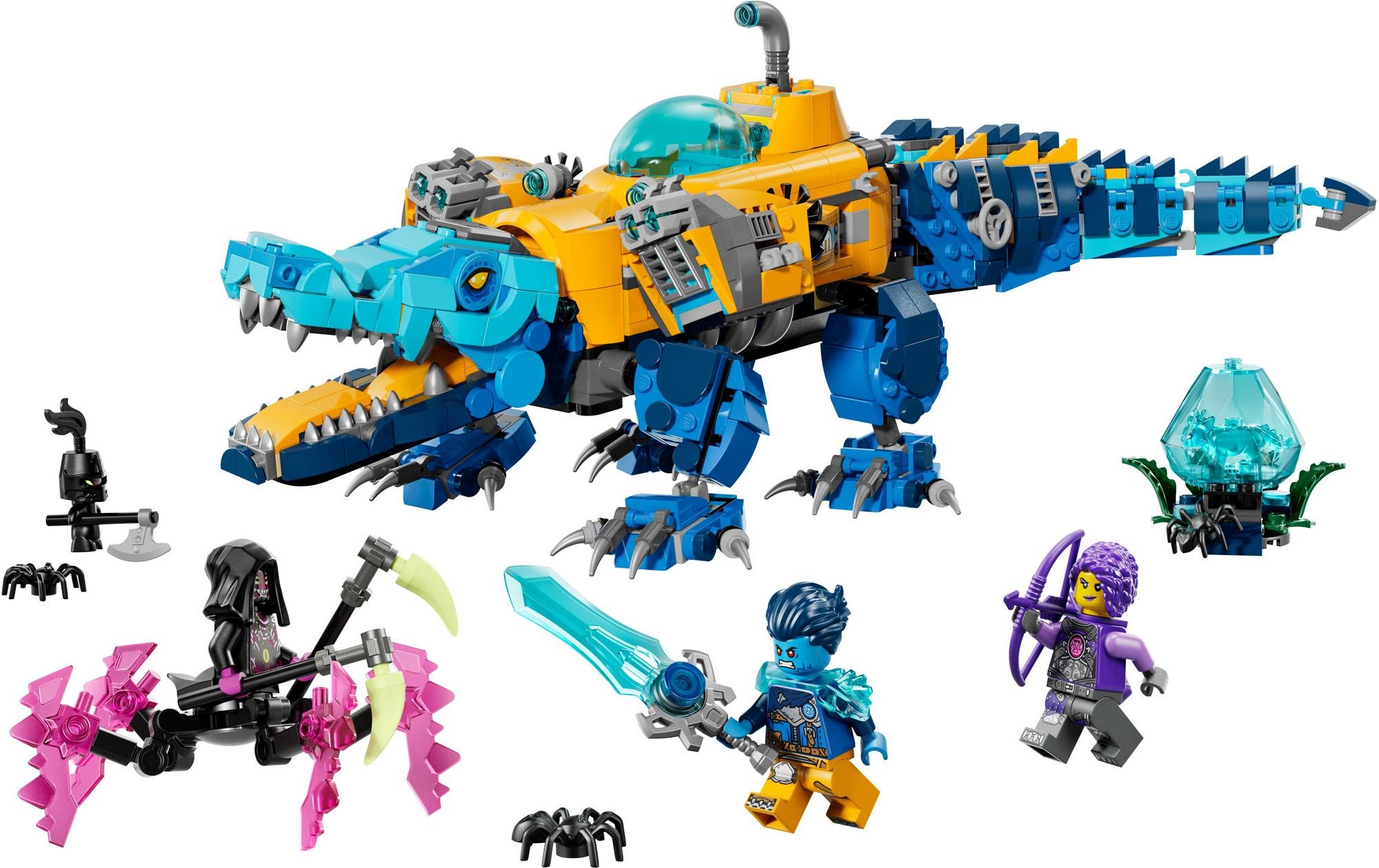 LEGO® Konstruktionsspielsteine »DreamZzz Krokodil-U-Boot 71512«