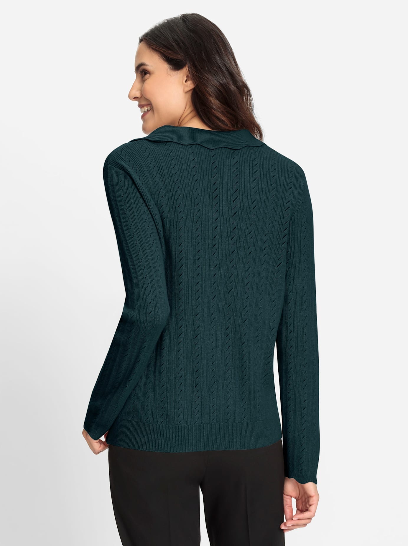 Inspirationen Pull à col polo »Polopullover«