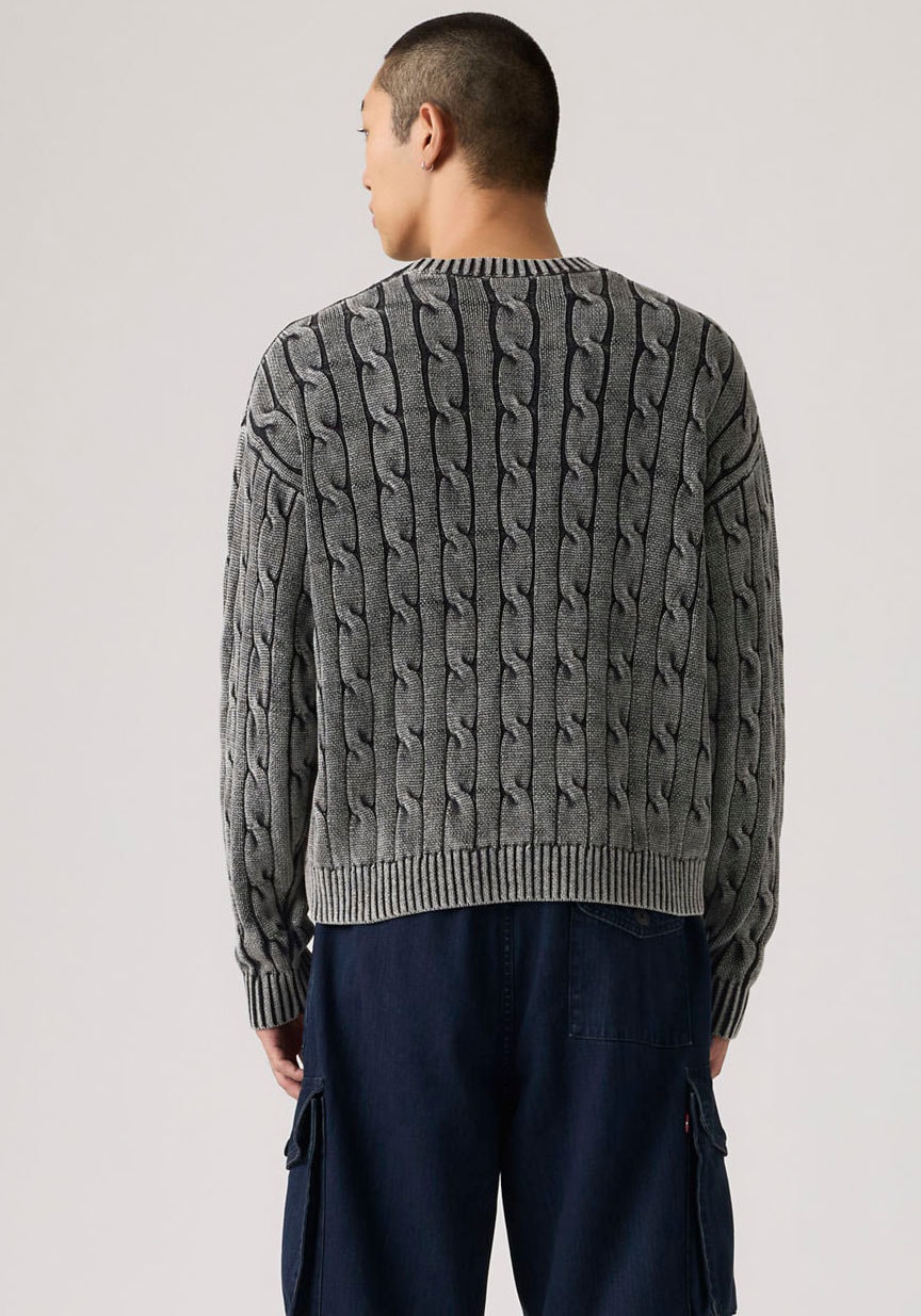 Levi's® Pull en tricot »CARMEL CABLE CREW« mit Strickmuster