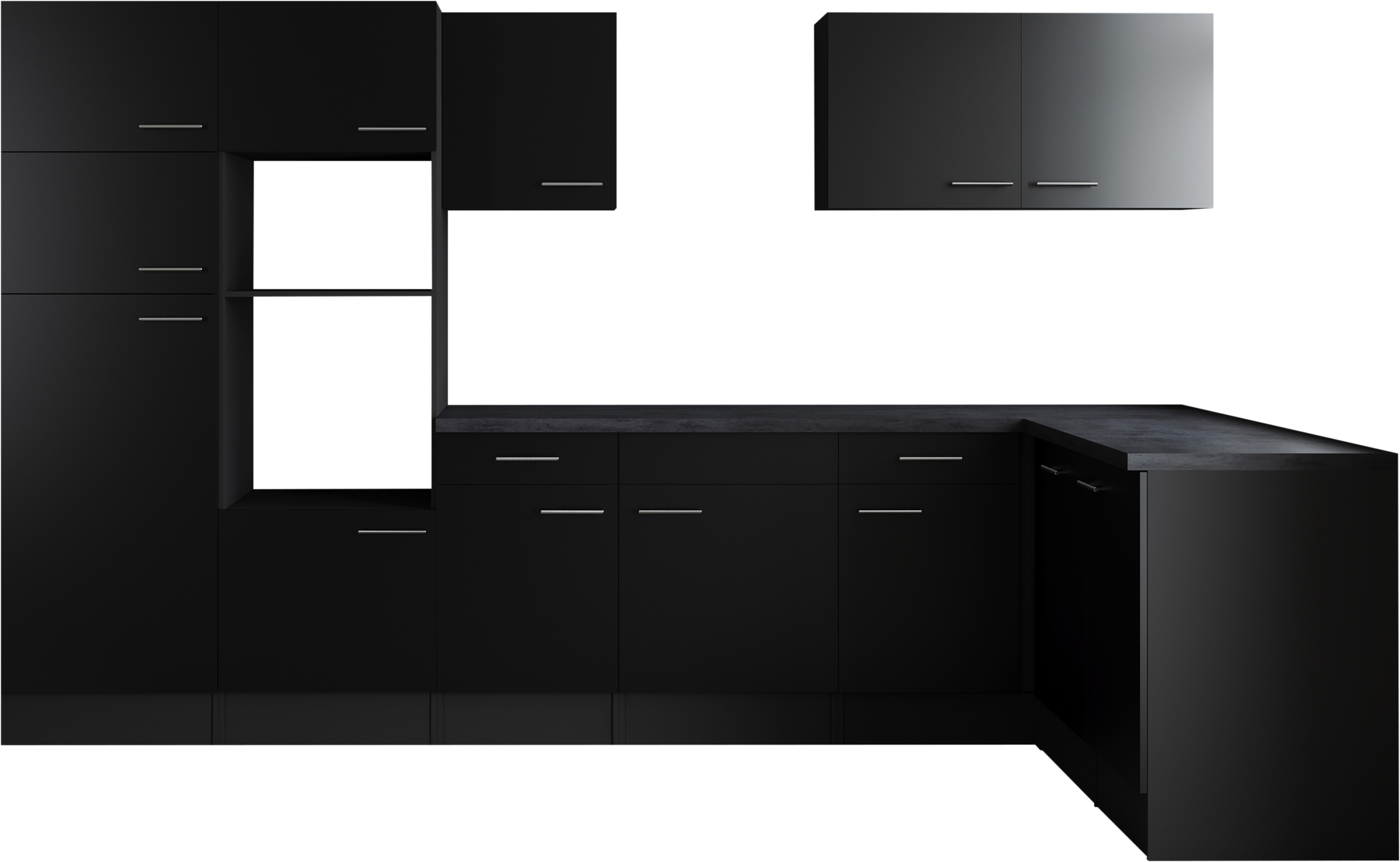 RESPEKTA Winkelküche »Oliver« Breite 340 cm, 90 cm Arbeitshöhe, in exklusiver Konfiguration für OTTO