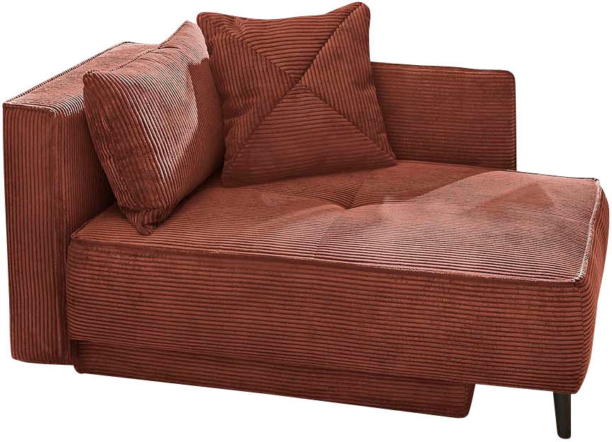 Jockenhöfer Gruppe Recamiere »Rex« mit Bettfunktion und Bettkasten, Federkernpolsterung