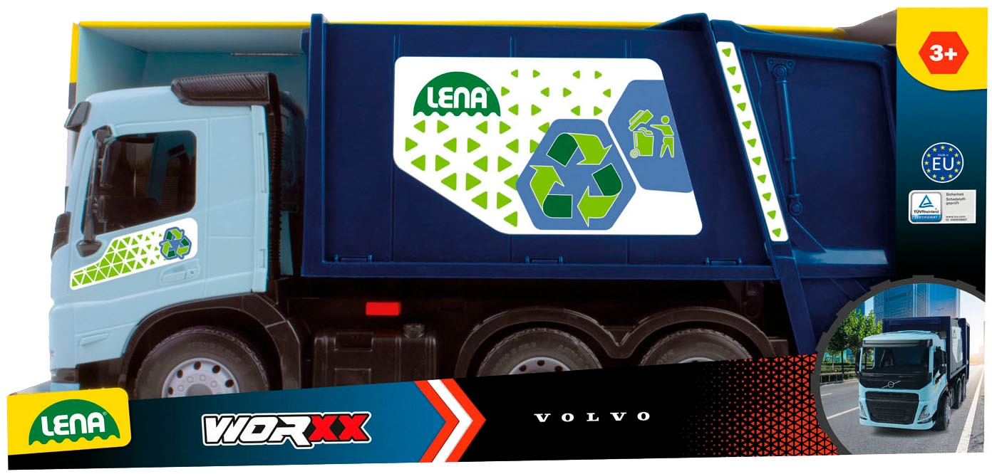 Lena® Spielzeug-Müllwagen »Worxx Müllwagen Volvo FMX« Made in Europe