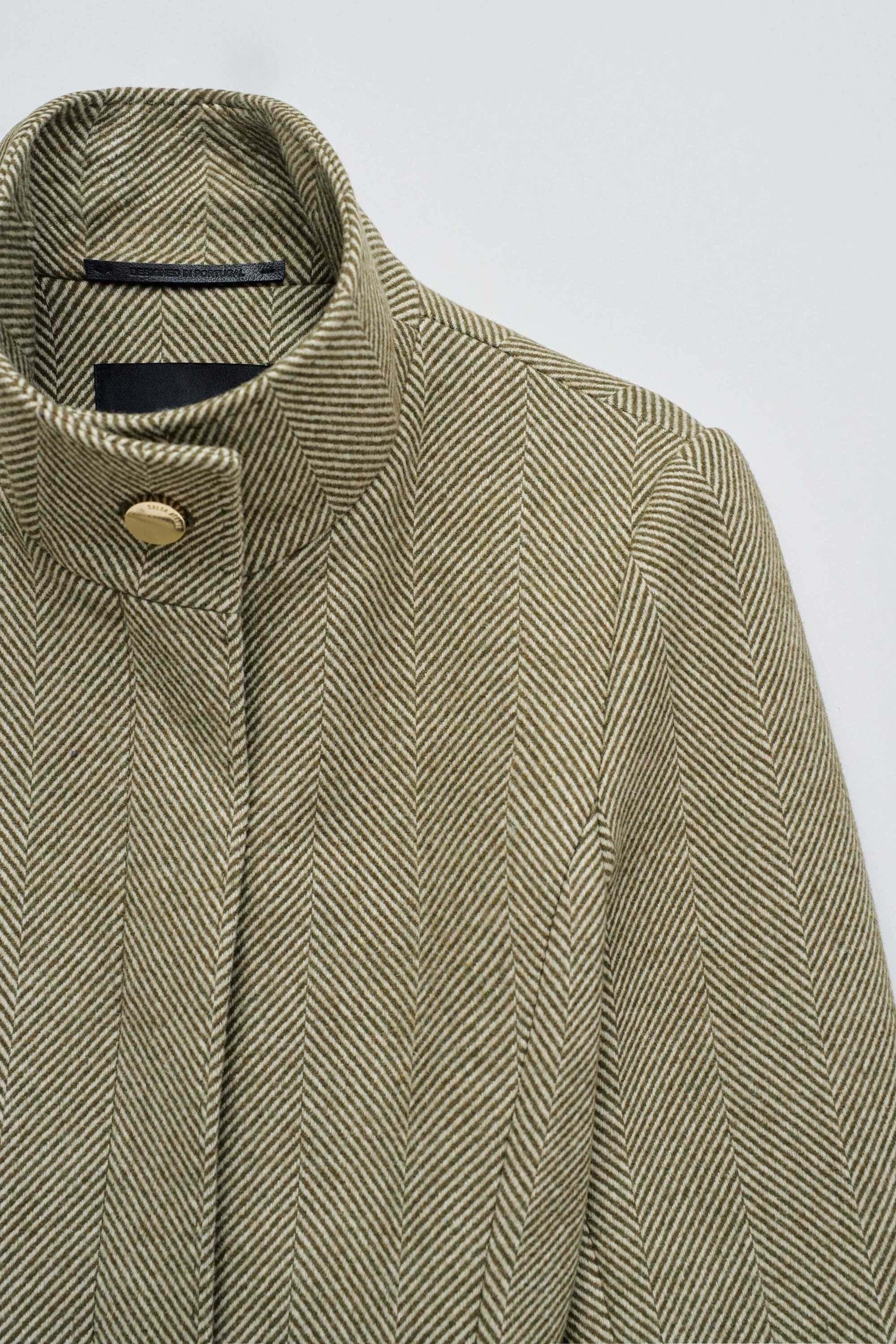Salsa Veste en laine »Salsa Jeans Wollmantel The Reimagined Wool Coat«