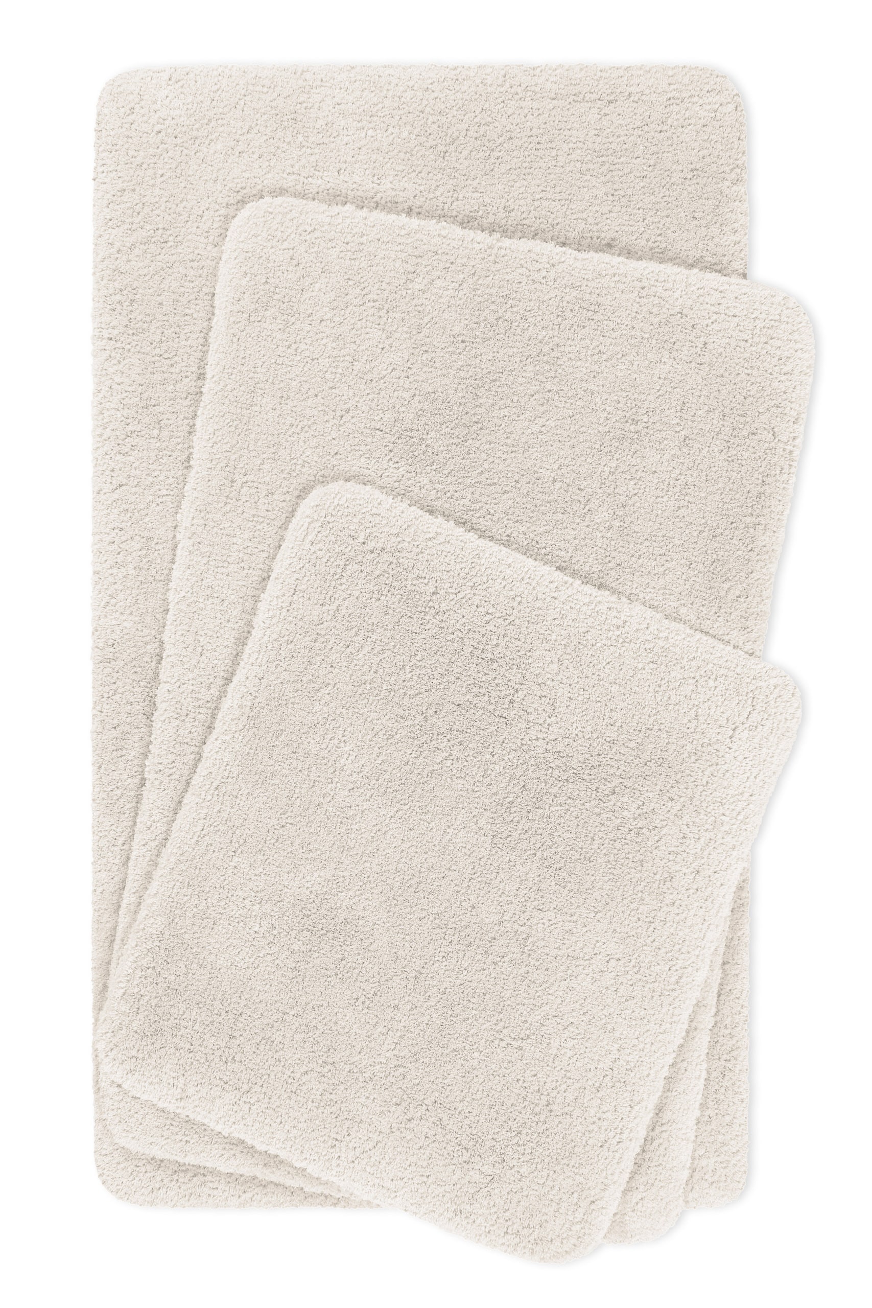 Homie Living »Porto Azzurro« Höhe 30 mm revêtement antidérapant Séchage rapide | compatible chauffage au sol Tapis de bain uni, rectangulaire & rond, lavable, tapis de salle de bain