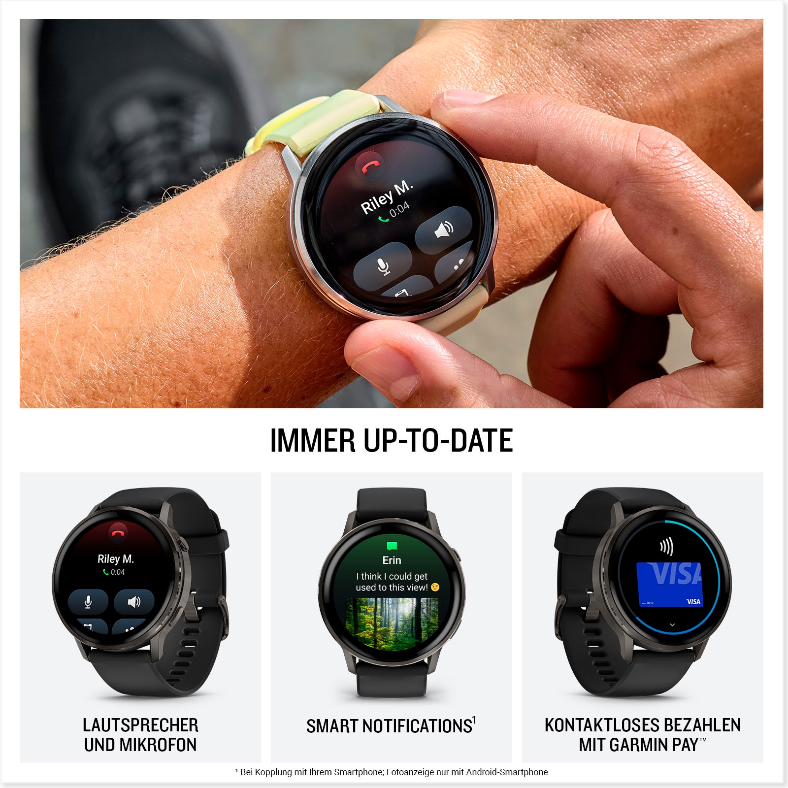 Garmin Smartwatch »Venu 4 45 mm« (3,53 cm / 1,4 ″)