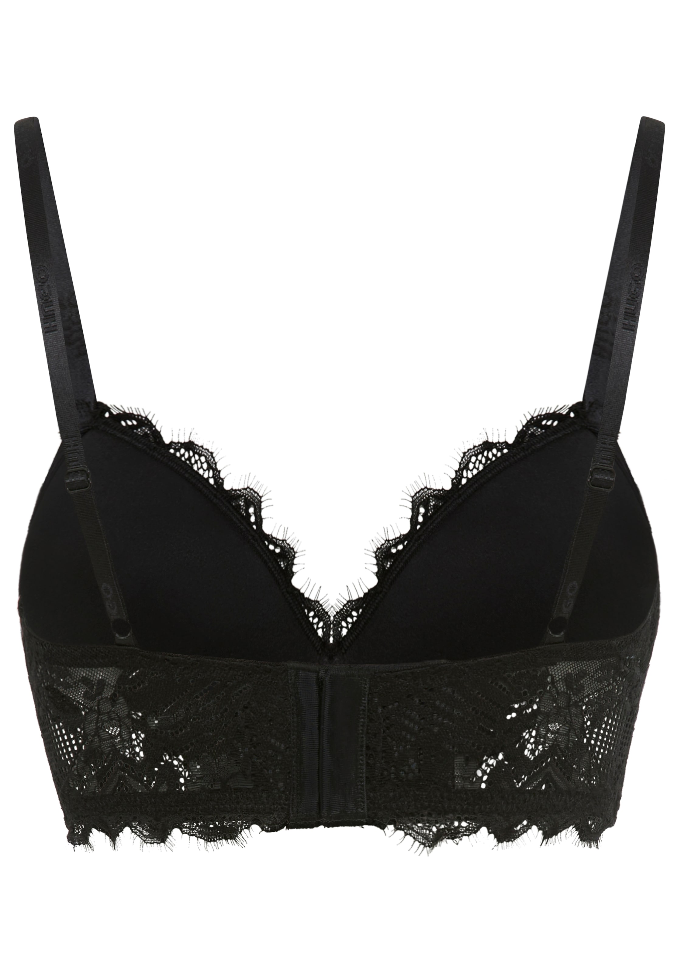 HUGO Underwear Soutien-gorge à armatures »PUSH-UP RL LACE« mit Spitze, Spaghettiträger
