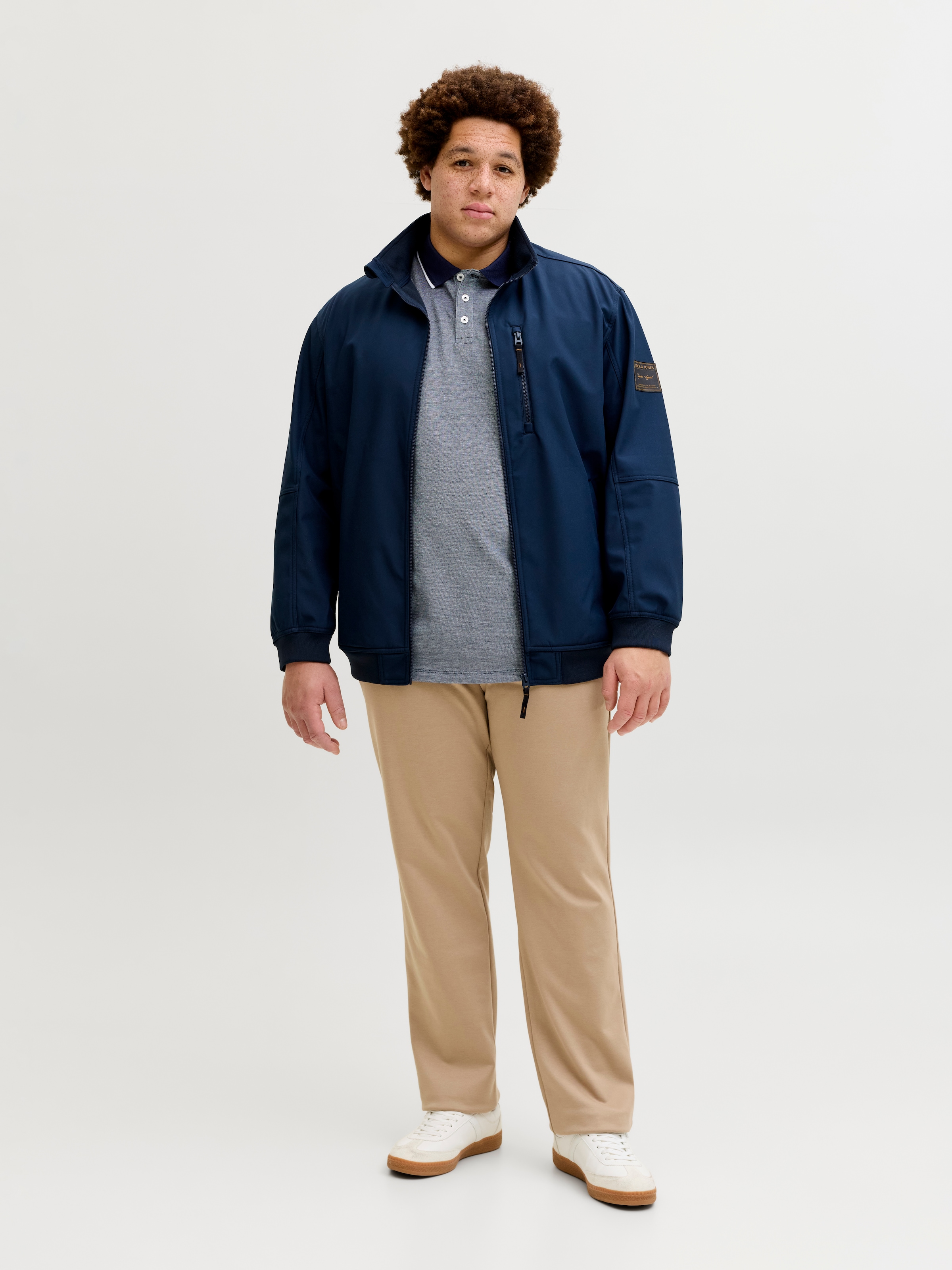 Jack & Jones PlusSize Polo »JPRBLUALVES SS POLO PLS«