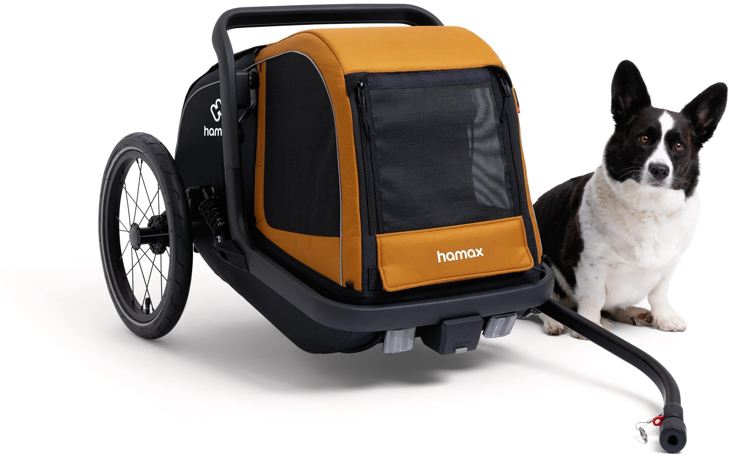 Hamax Fahrradhundeanhänger »Milou S für Hunde bis 20 kg«