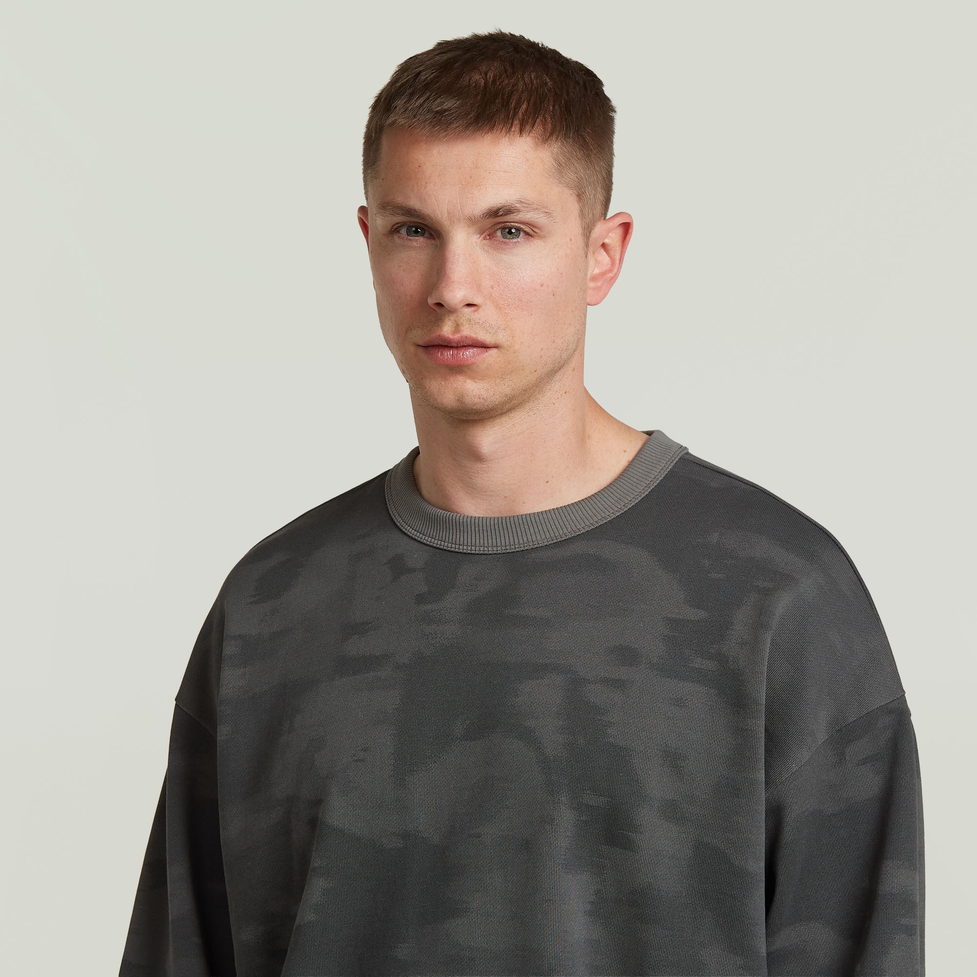 G-STAR Sweatshirt »Motion Camo r sw«, mit Allover-Print, Relaxed Fit

