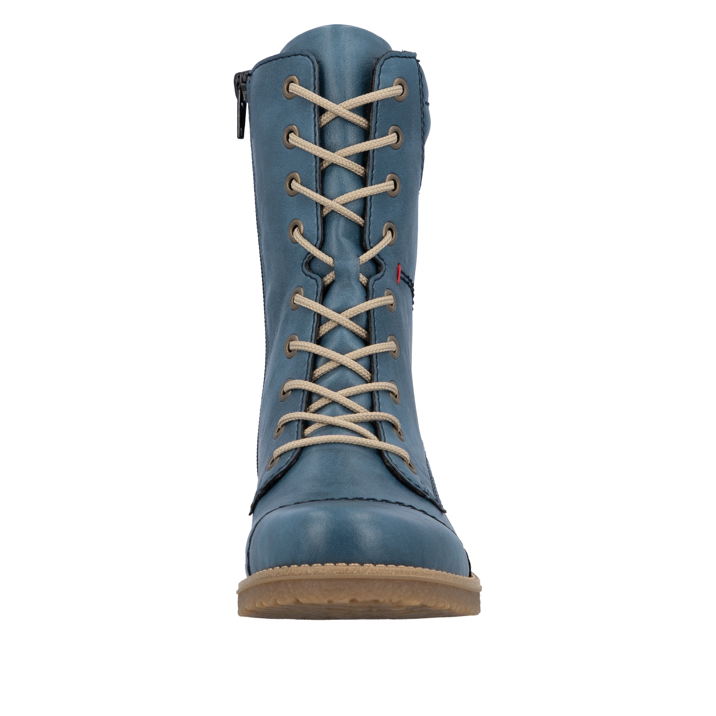 Rieker Schnürstiefelette  Schnürboots, Herbstboots mit gepolstertem Schaftrand