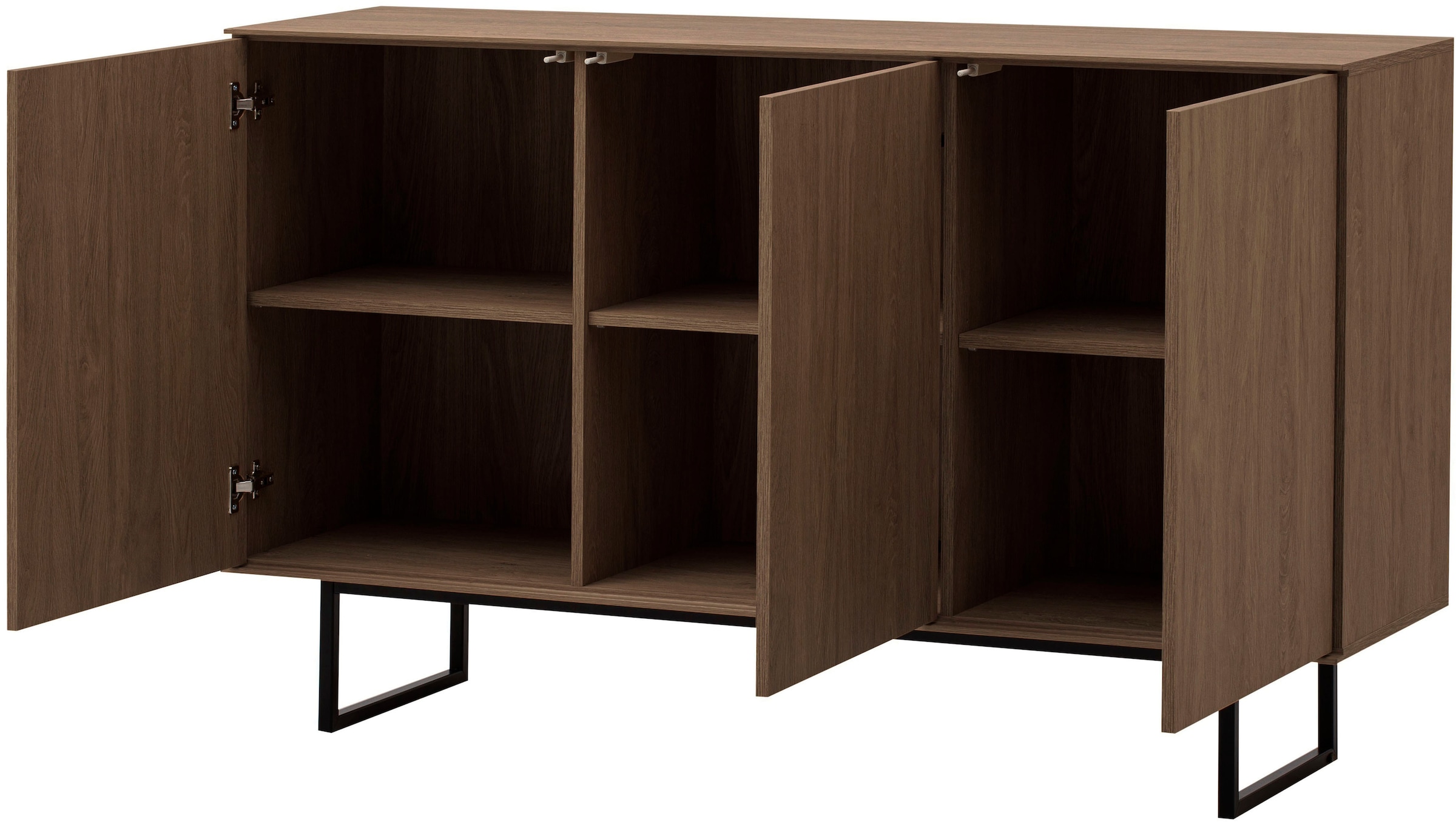 Home affaire Buffet »Lund, moderner Schrank, Kommode mit Kufengestell« surface supérieure visuellement fine, aspect haut de gamme, espace de rangement suffisant