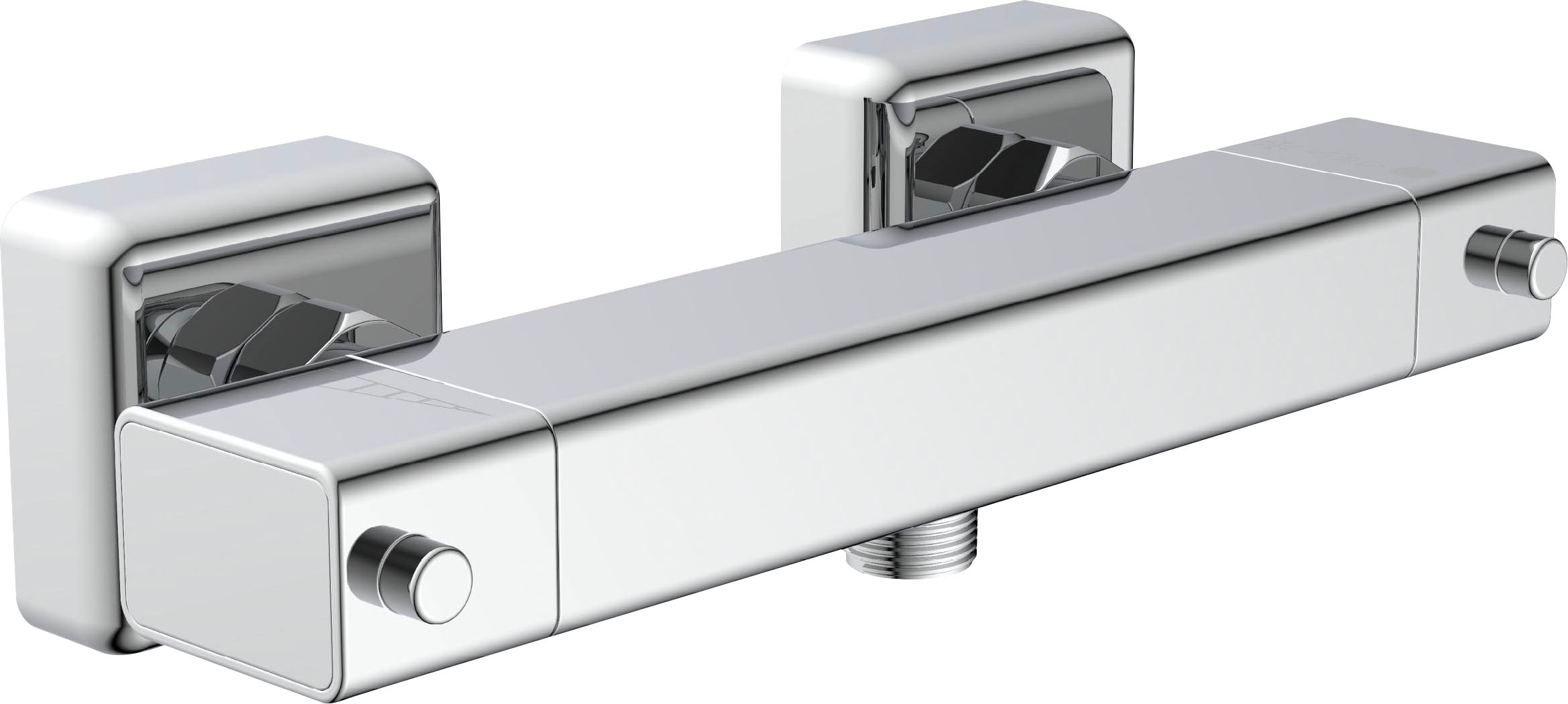Schütte Duscharmatur »Signo« mit Thermostat, Mischbatterie Dusche, Duschthermostat in Chrom