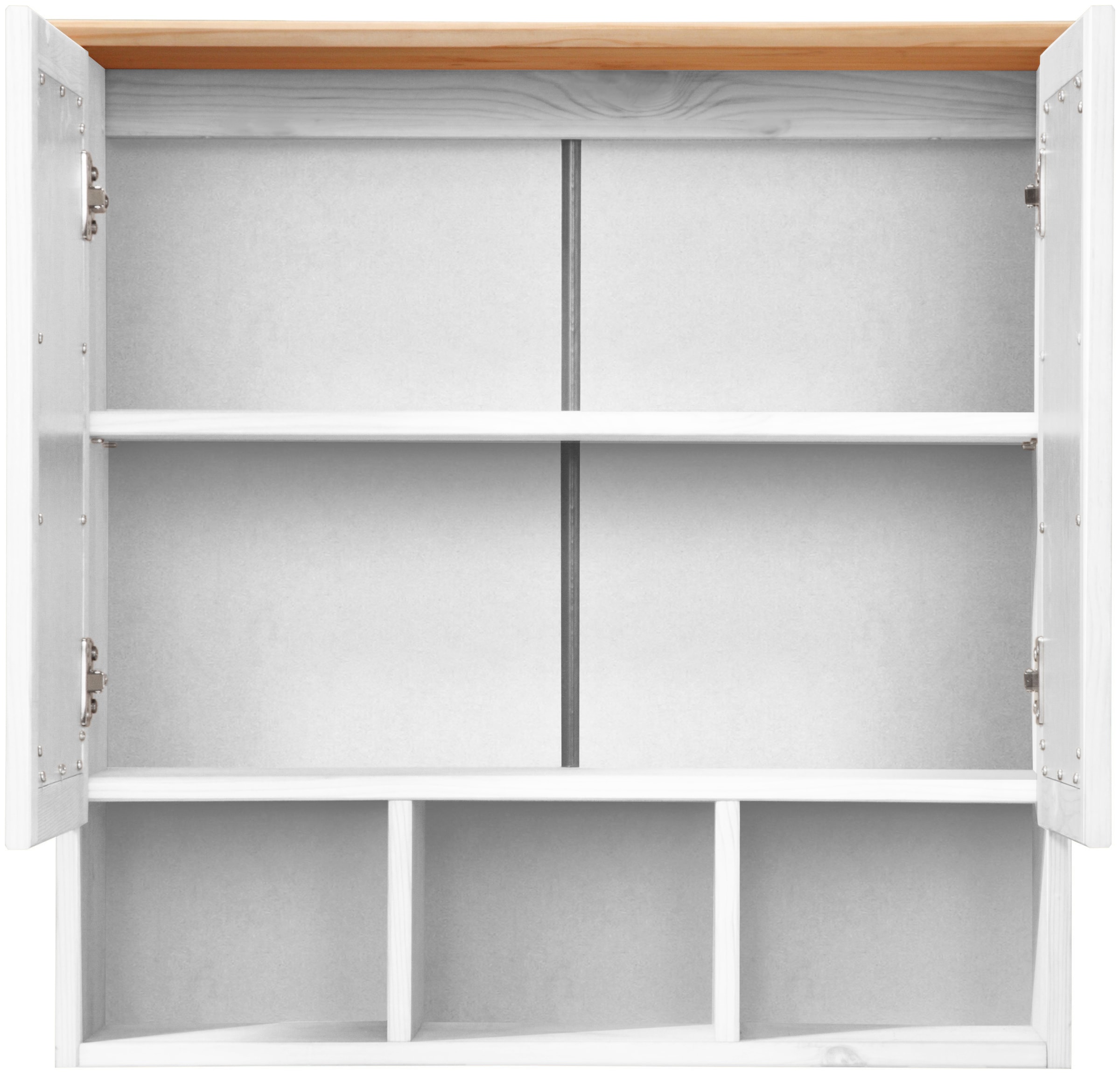 welltime Spiegelschrank »Landhaus Sylt« Breite 62,5 cm, aus Massivholz