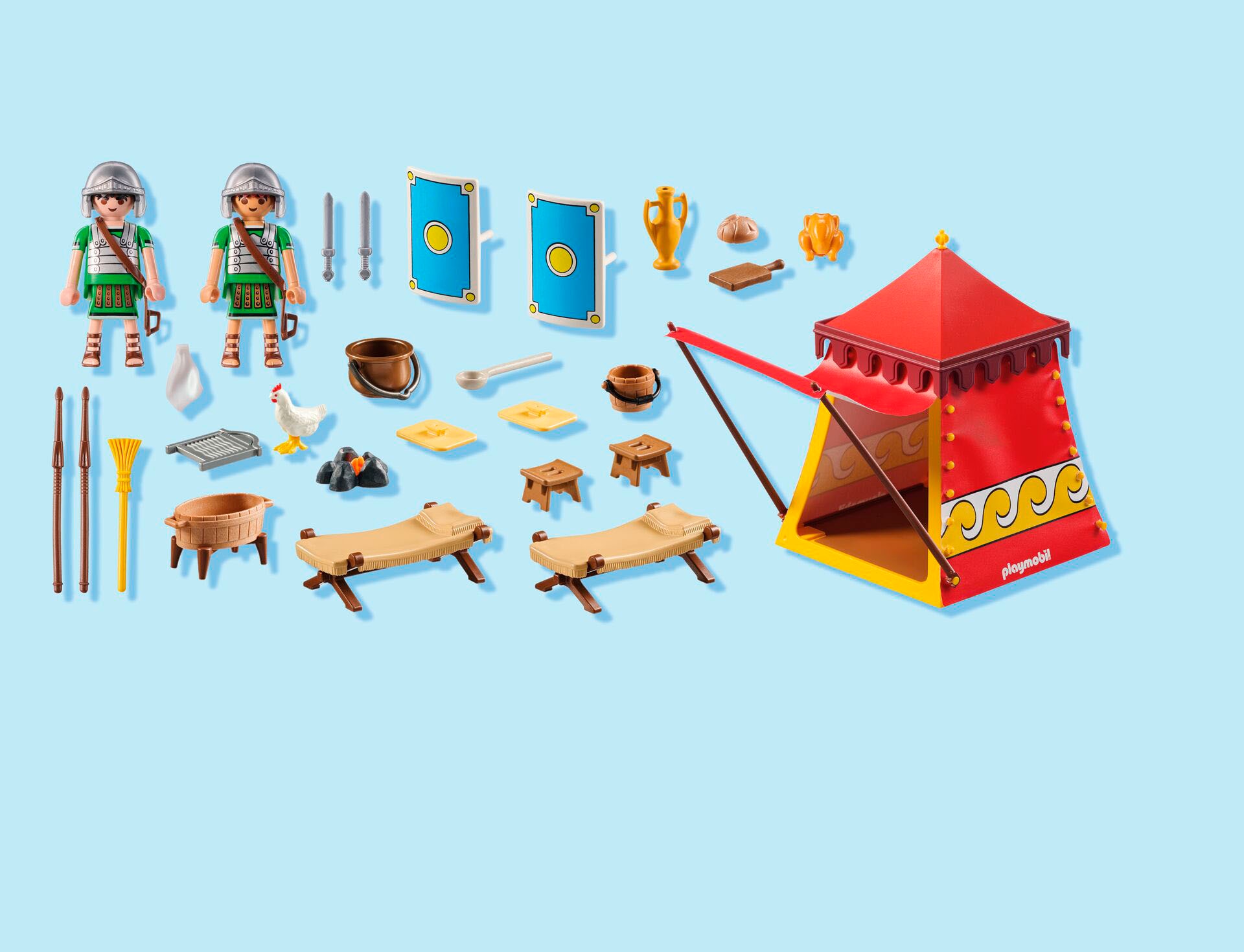 Playmobil® Konstruktions-Spielset »Asterix: Legionärszelt (71829), Playmobil Asterix« Made in Europe