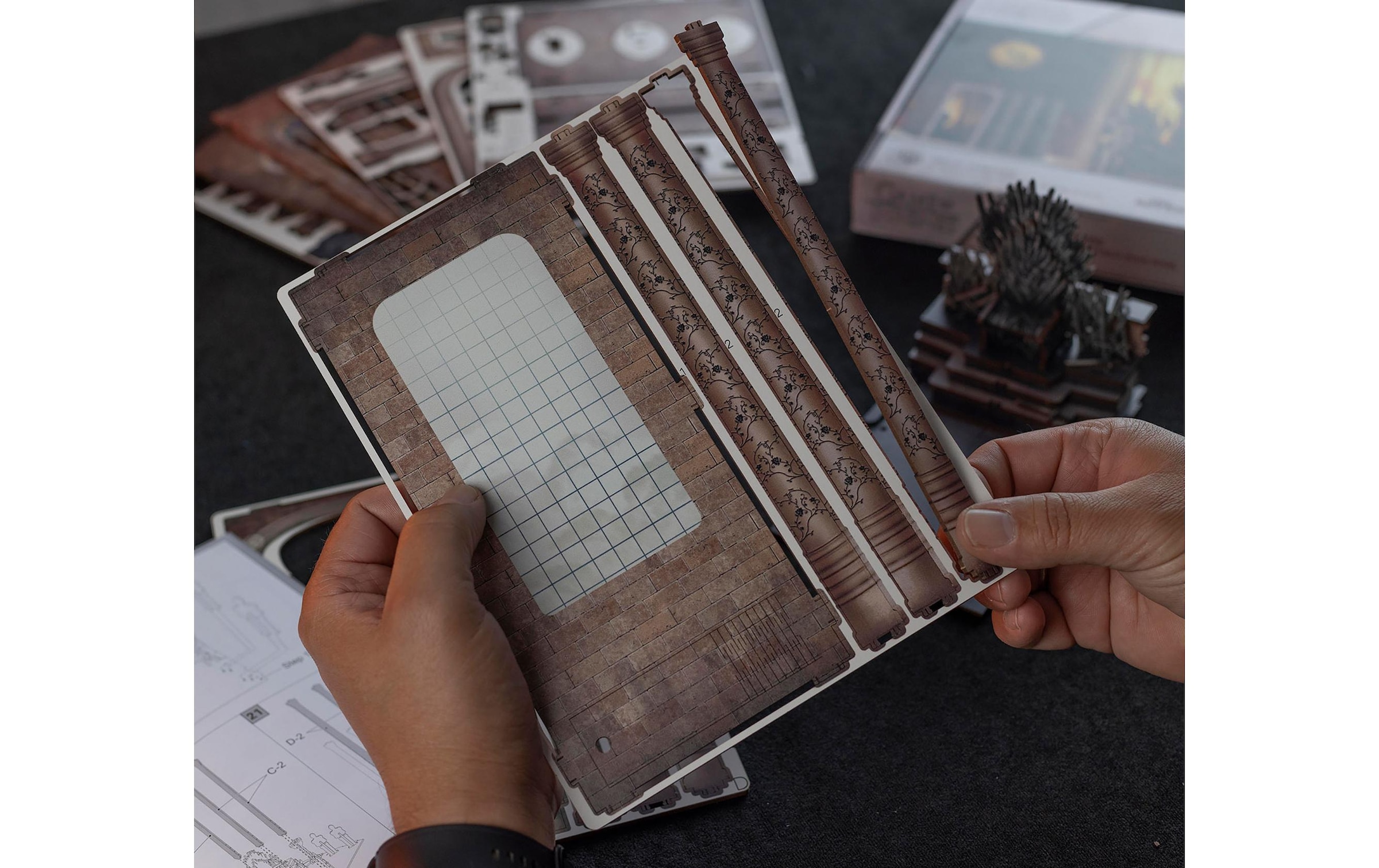 Revell® Modellbausatz »Revell Tiny Adventures, House of the Dragon, Iron Throne«