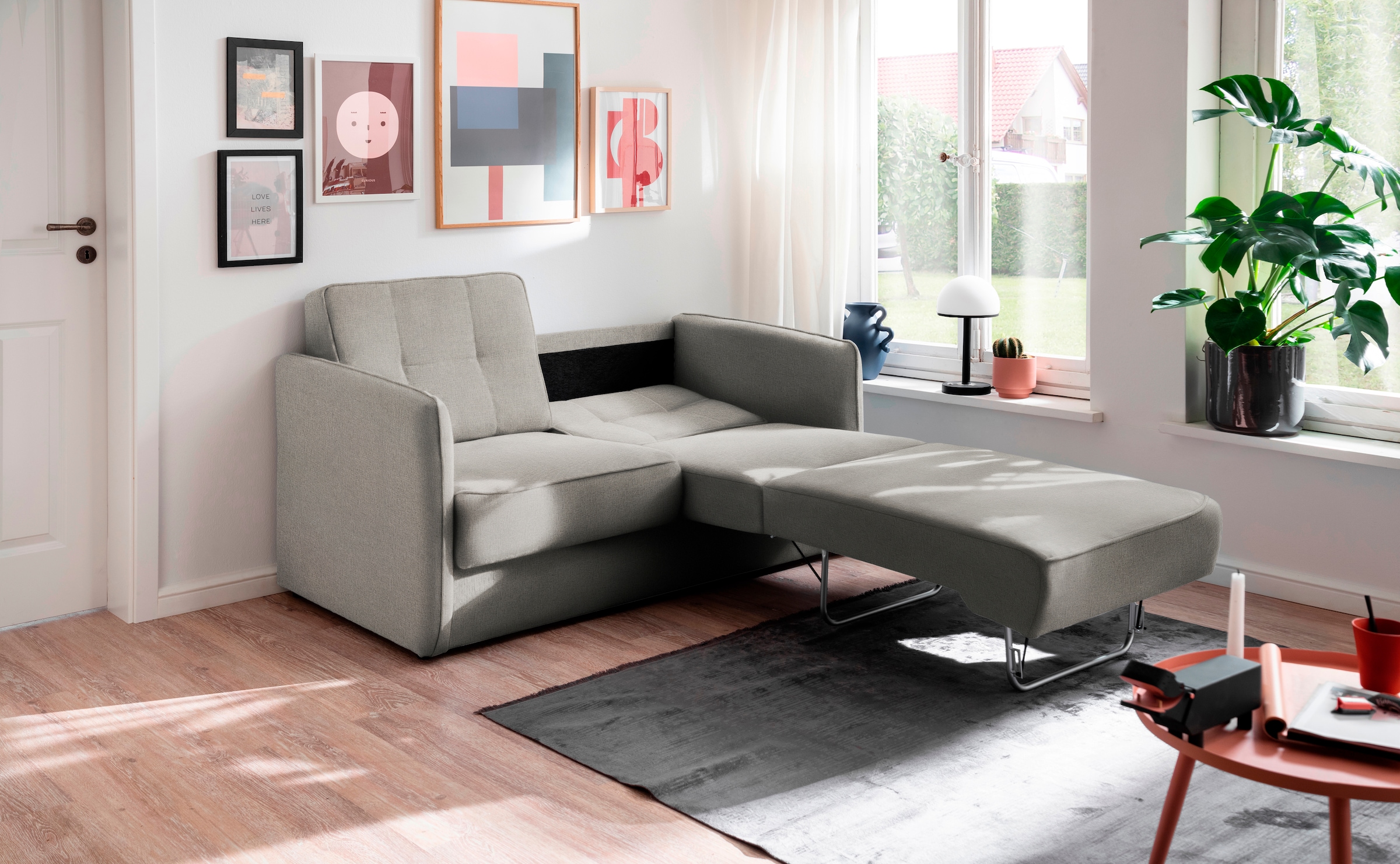 Home affaire Canapé-lit »Milano« zwei einzeln ausziehbare Liegefunktionen