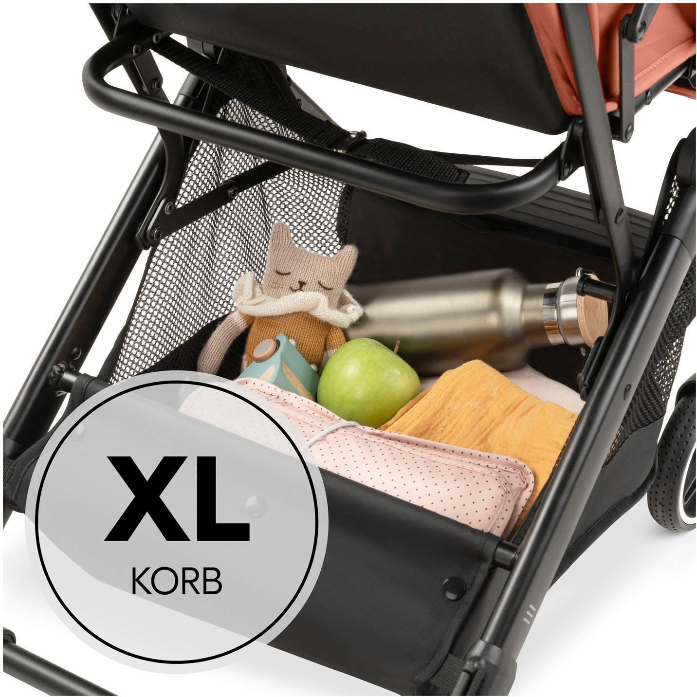 Hauck Poussette pour enfants »Travel N Care Plus, cork« 22 kilos