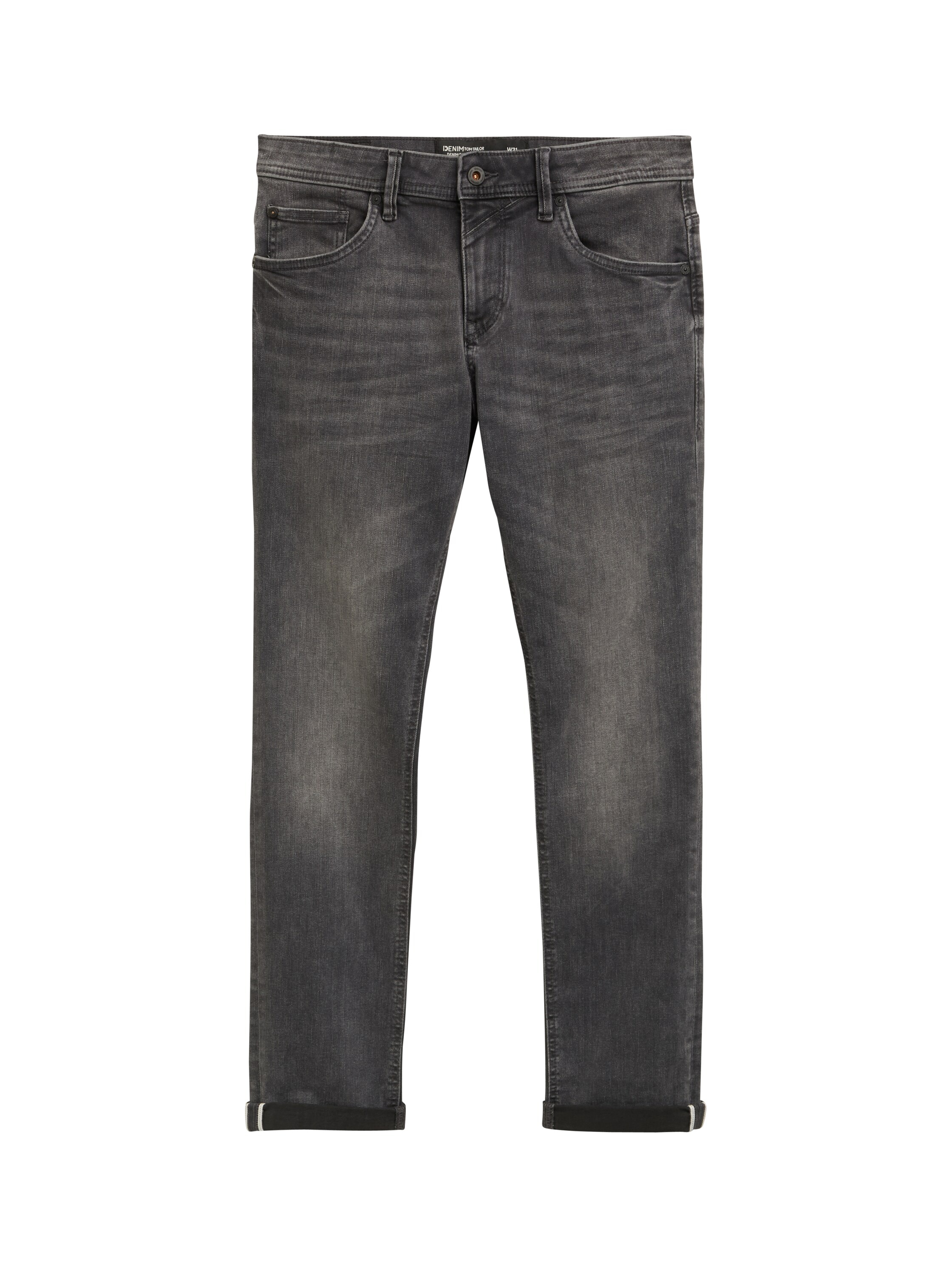 TOM TAILOR Denim Jeans droit »AEDAN« im klassischen 5-Pocket-Stil