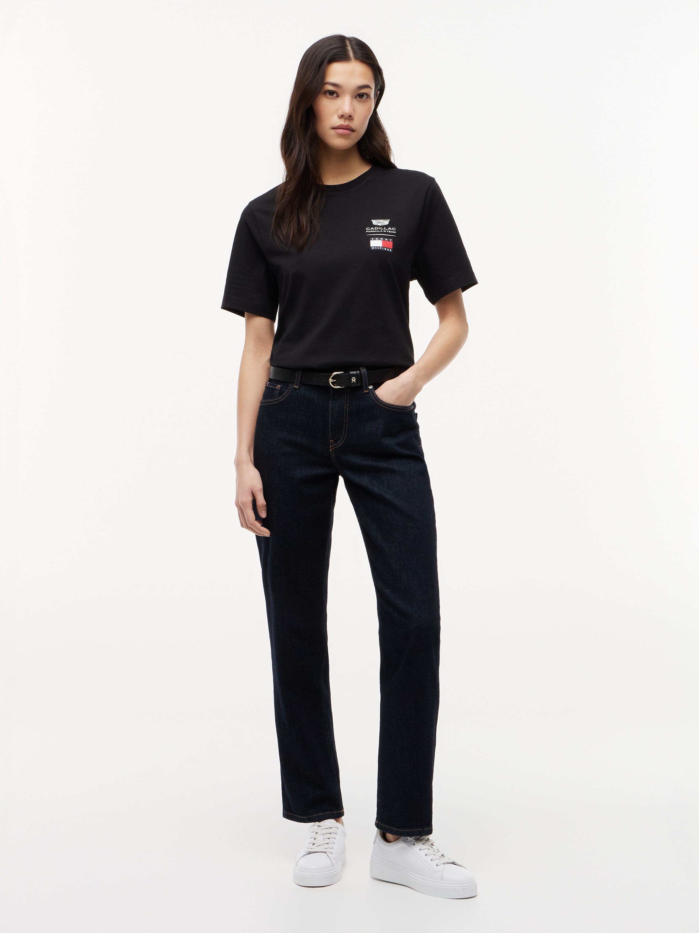 Tommy Hilfiger T-shirt »TH x Cadillac FOrmula 1 Team LOGO« Collection Spéciale Unisexe Formule 1