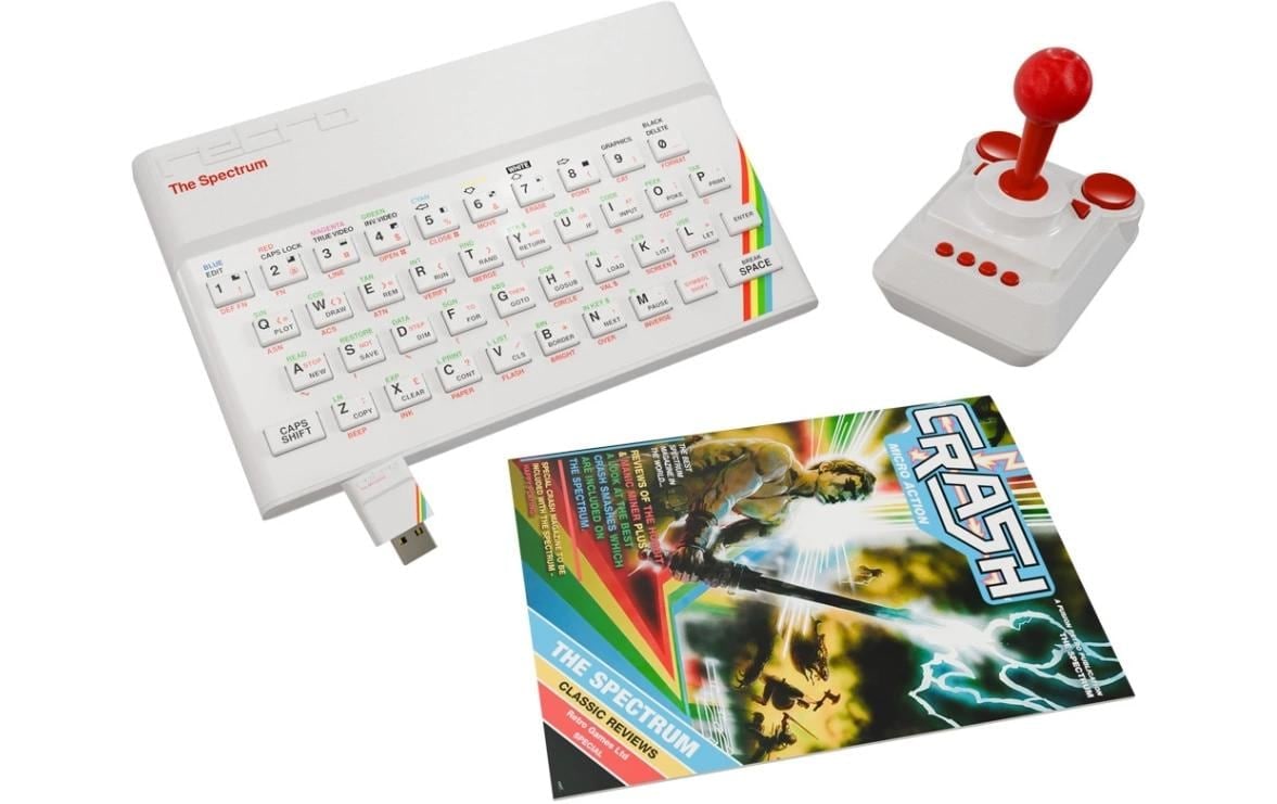 Retro Bit Spielekonsole »The Spectrum White«