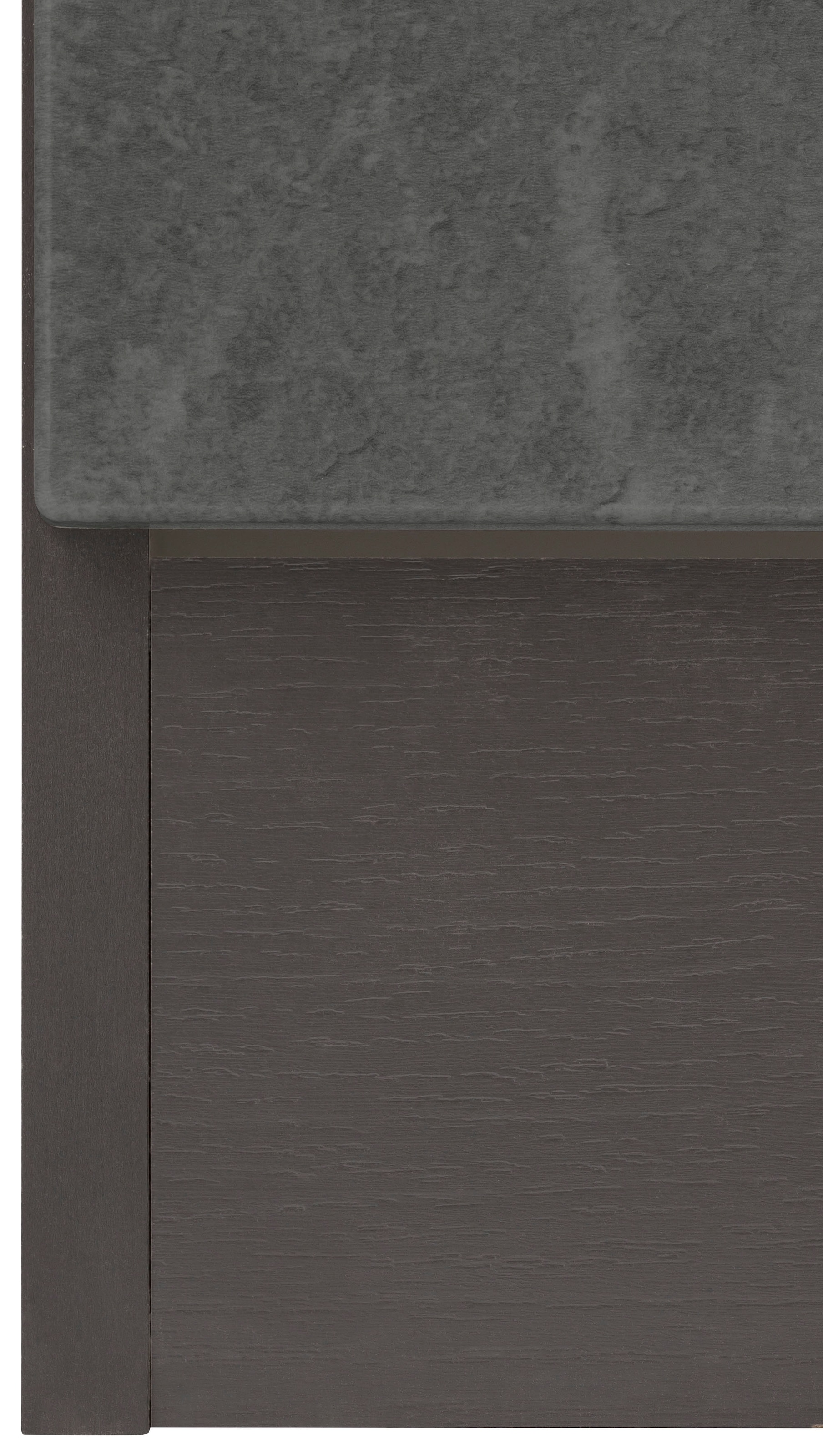 KOCHSTATION Küchenzeile »KS-Tulsa« Breite 210 cm, schwarze Metallgriffe, hochwertige MDF Fronten