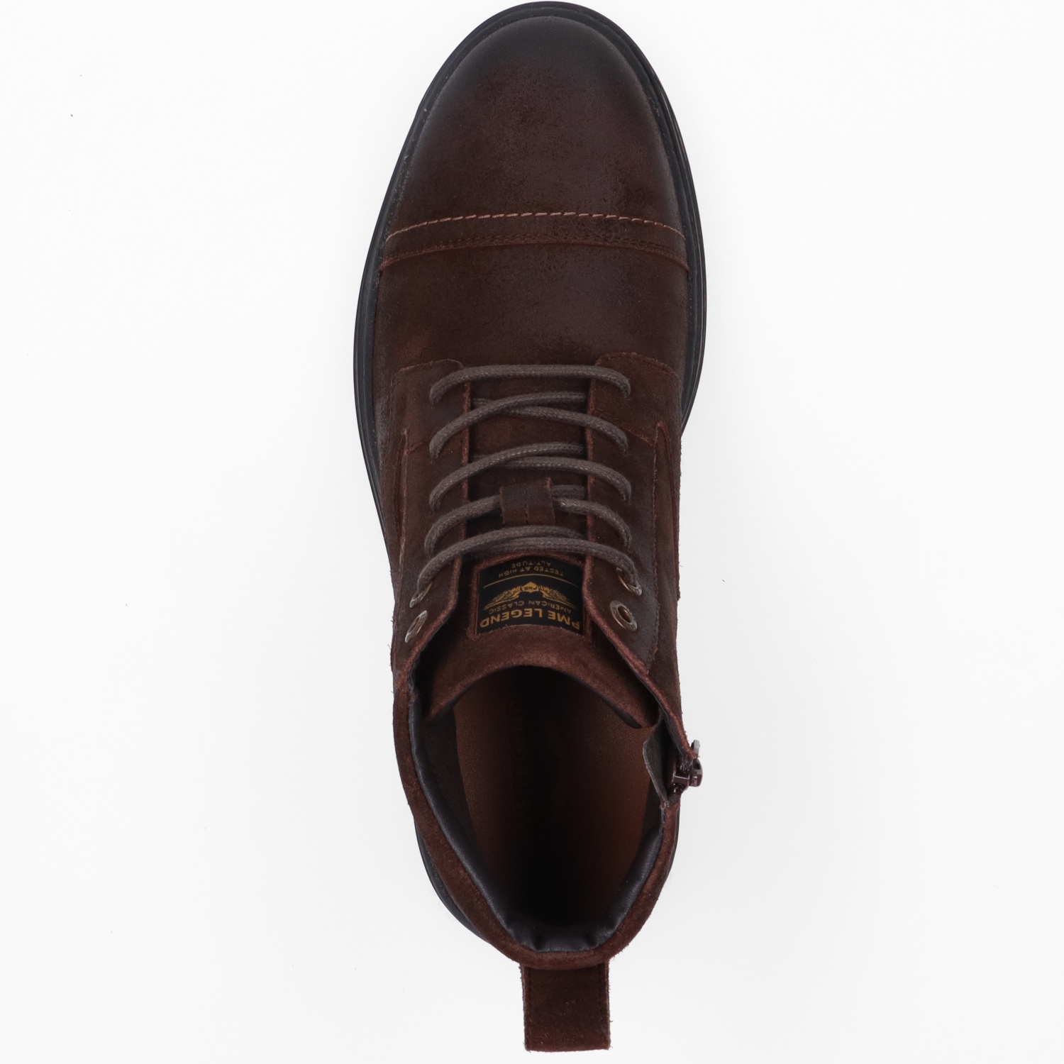 PME LEGEND Bottes à lacets »TARMAC«  Schnürboots, Workerboots mit Anziehlasche und Reissverschluss