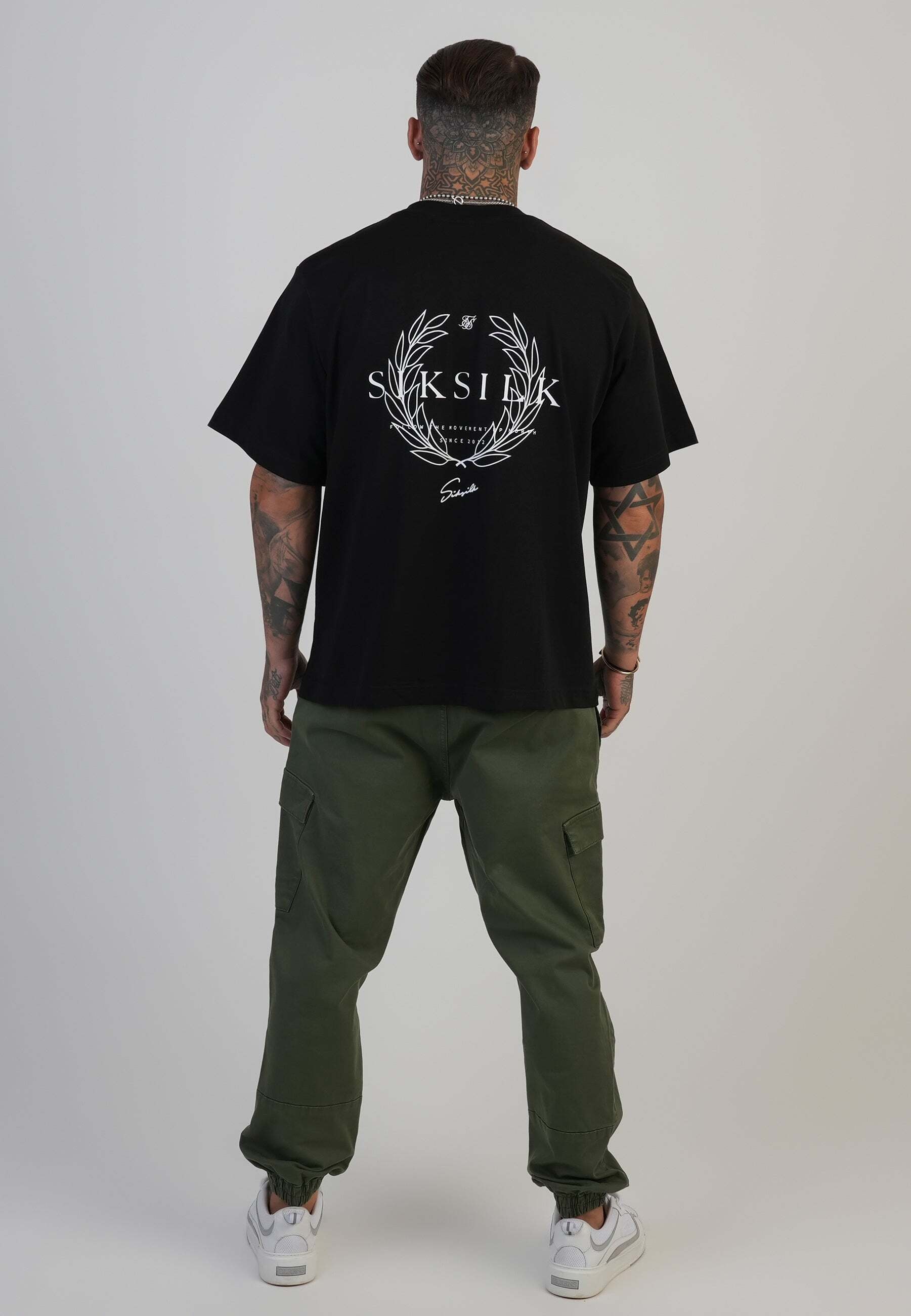 Siksilk Pantalon cargo »Siksilk Cargohose Slim Fit Cargos«