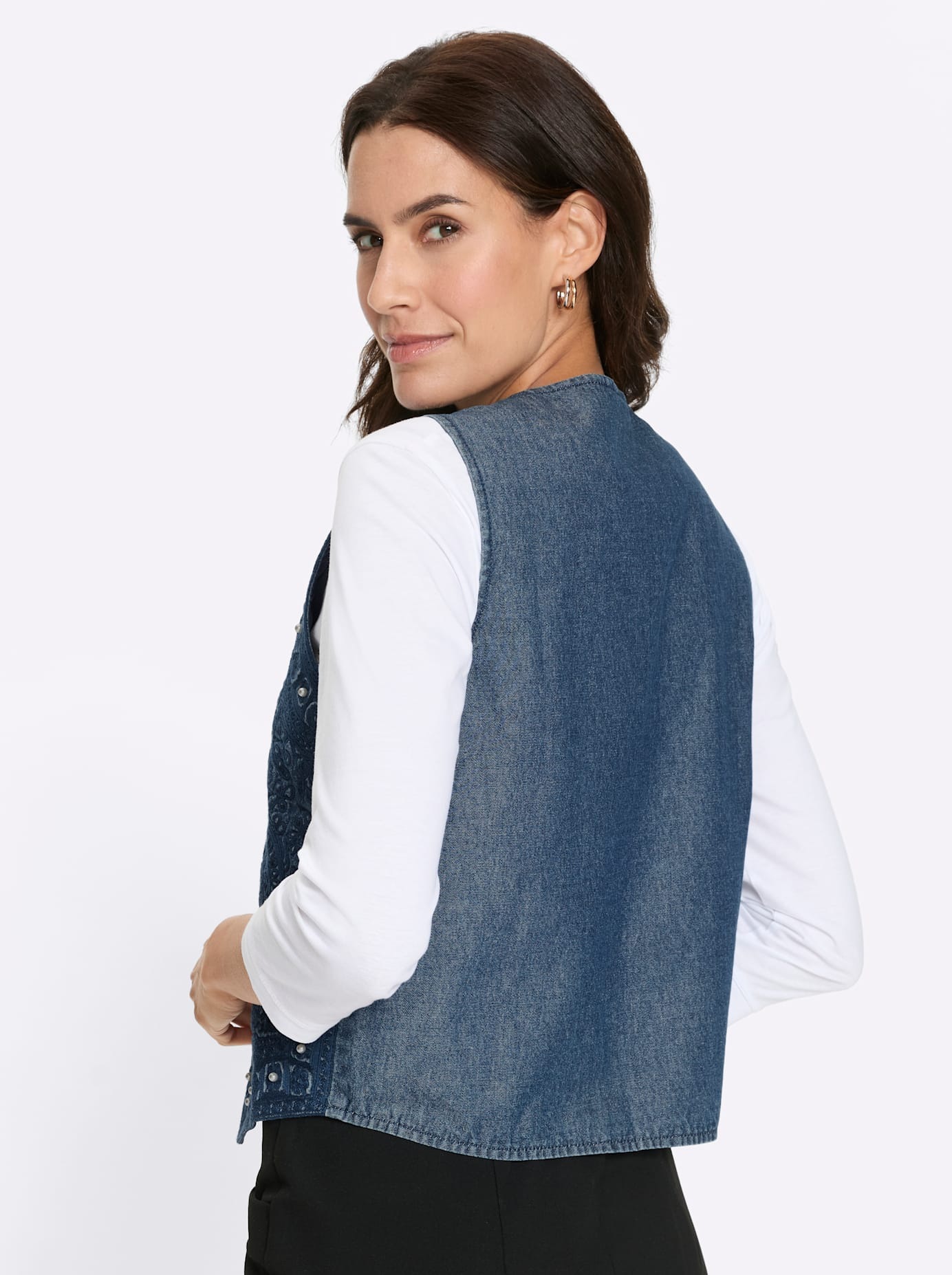Inspirationen Gilet en jean