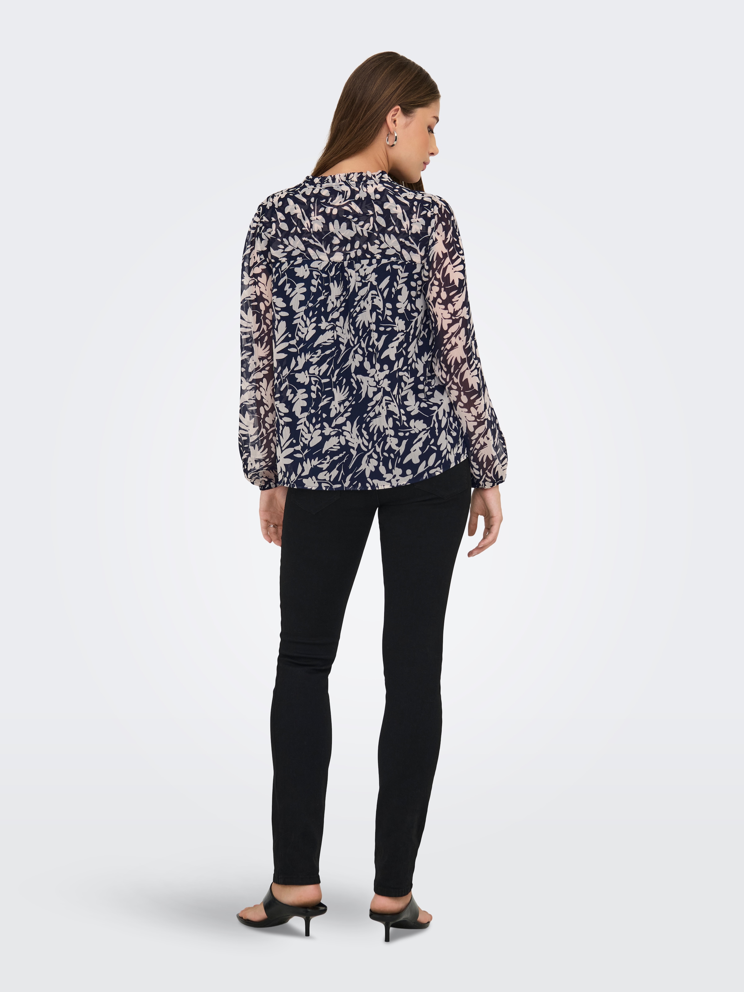 ONLY Chiffonbluse »ONLDITSY L/S BLOUSE WVN«
