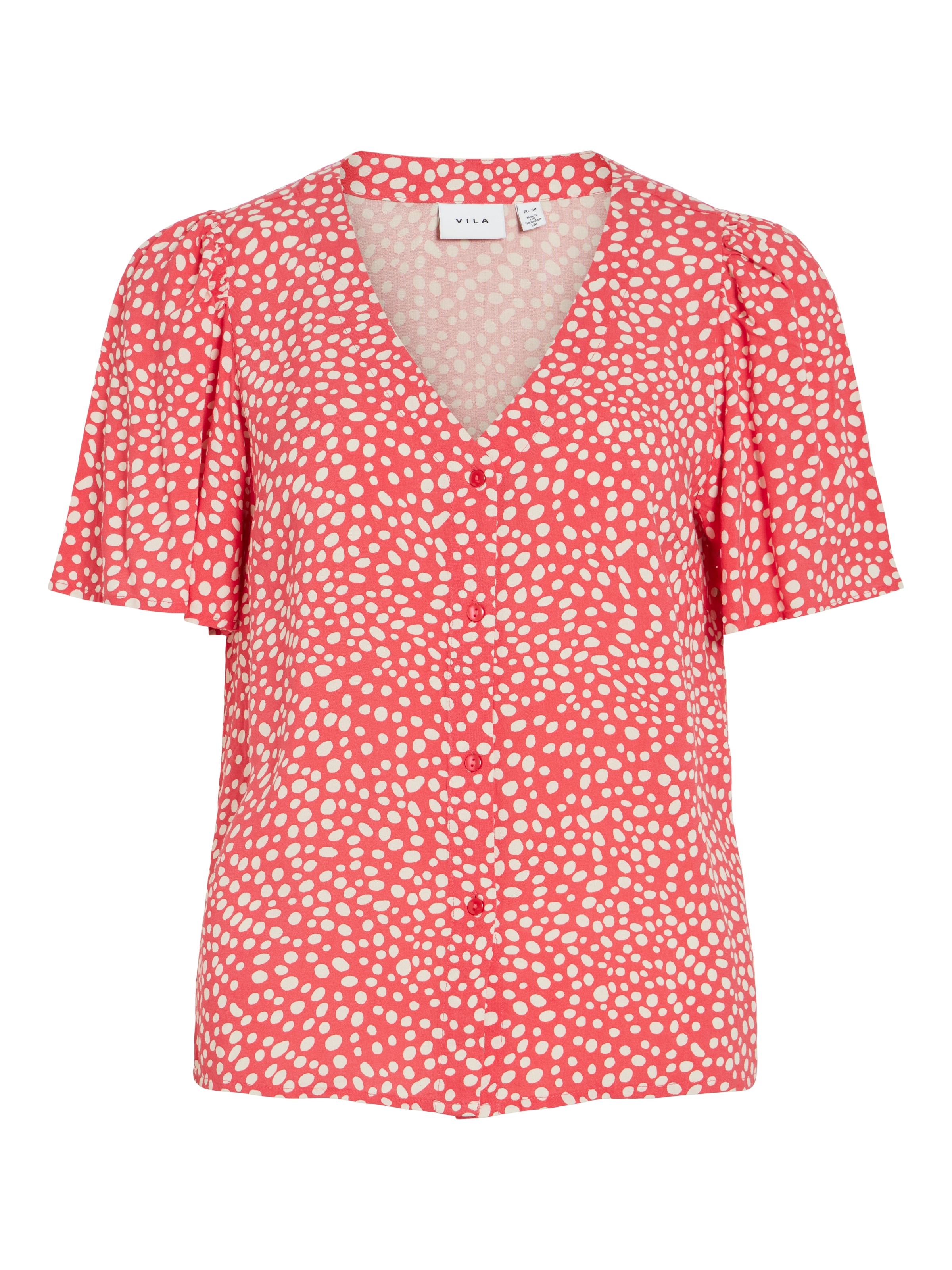 Vila Blouse chemise »VIGRACE V-NECK S/S SHIRT - NOOS«