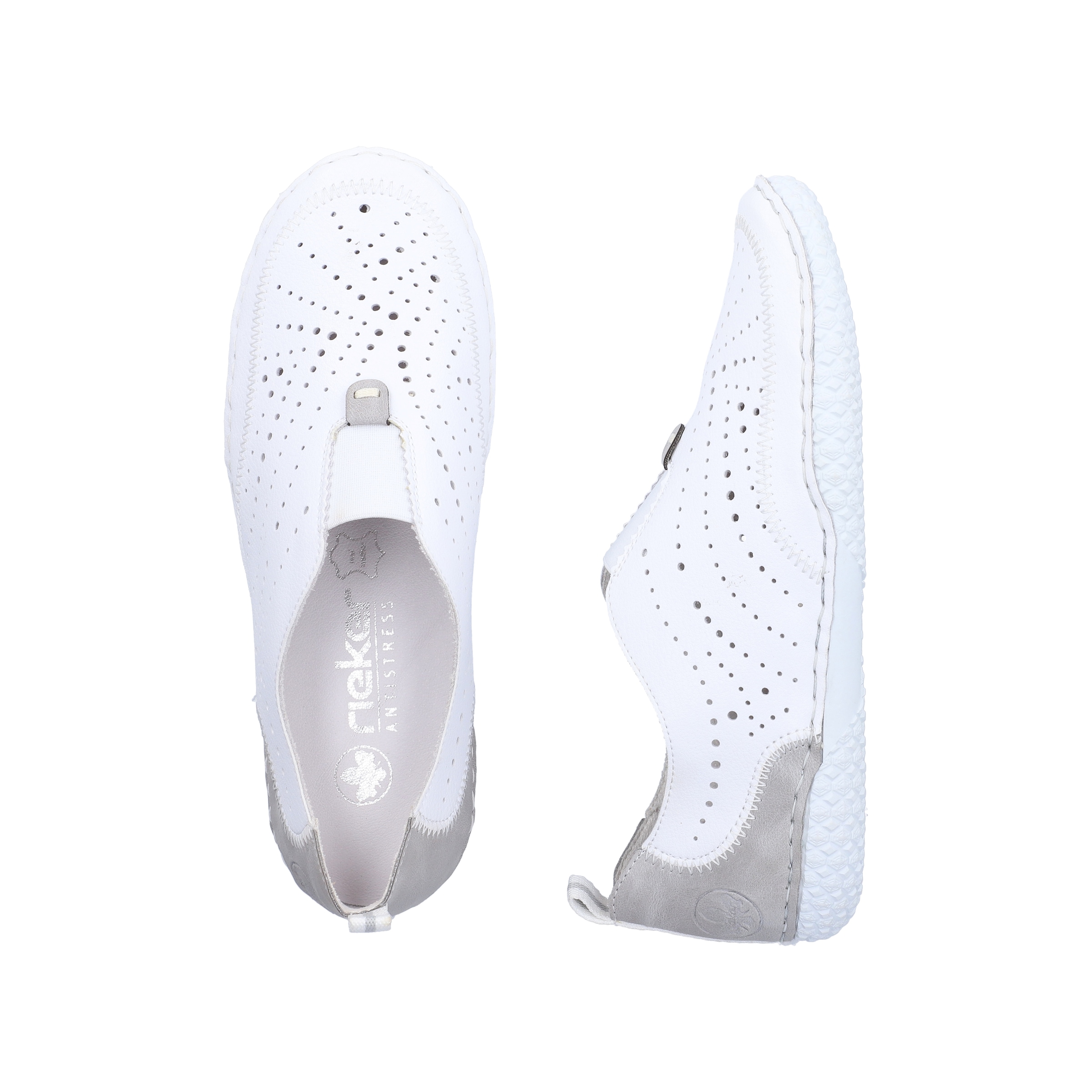 Rieker Slipper  Sneaker slip-on, chaussure à enfiler, chaussure basse avec élastique